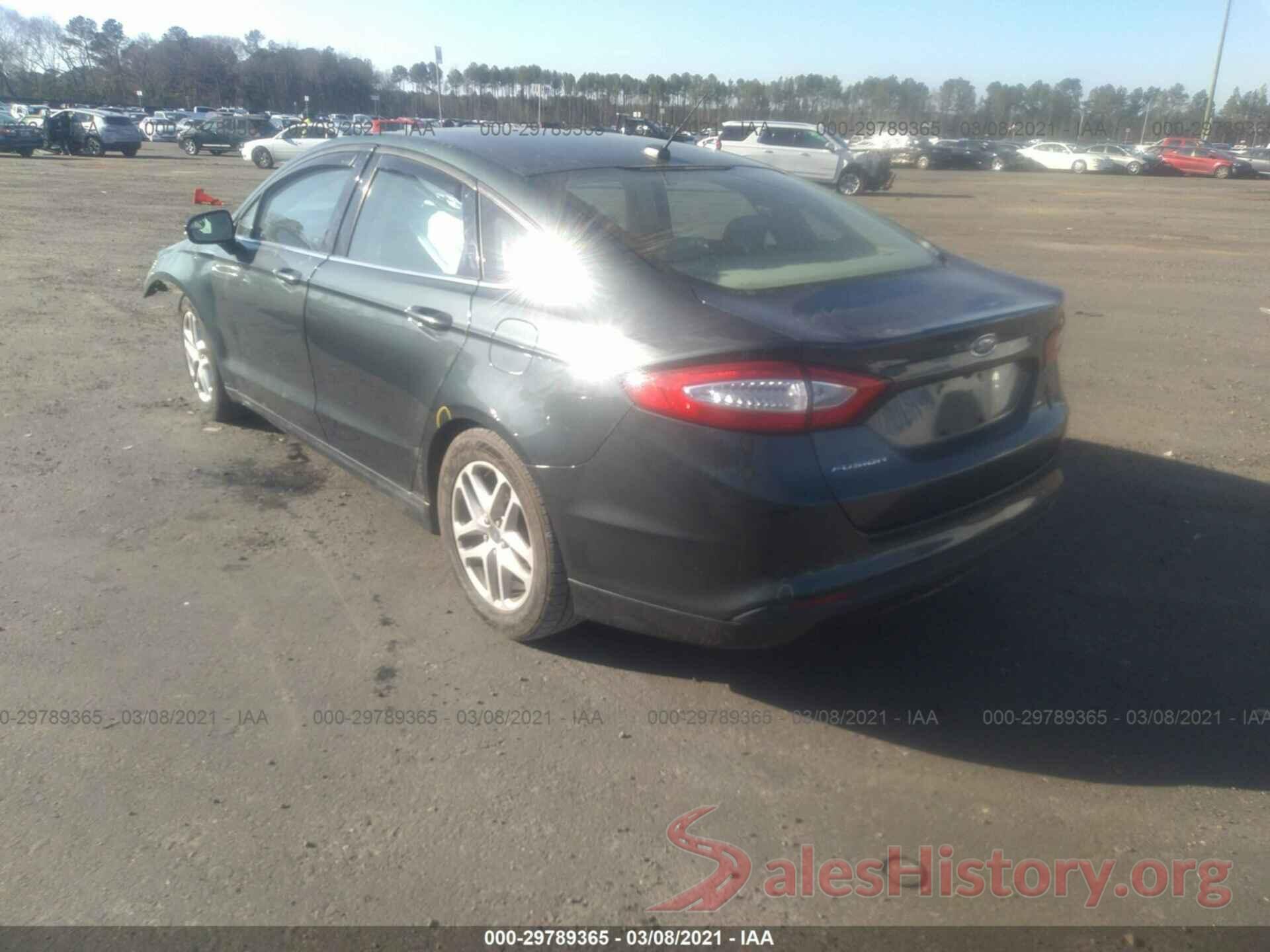 1FA6P0H7XG5109480 2016 FORD FUSION