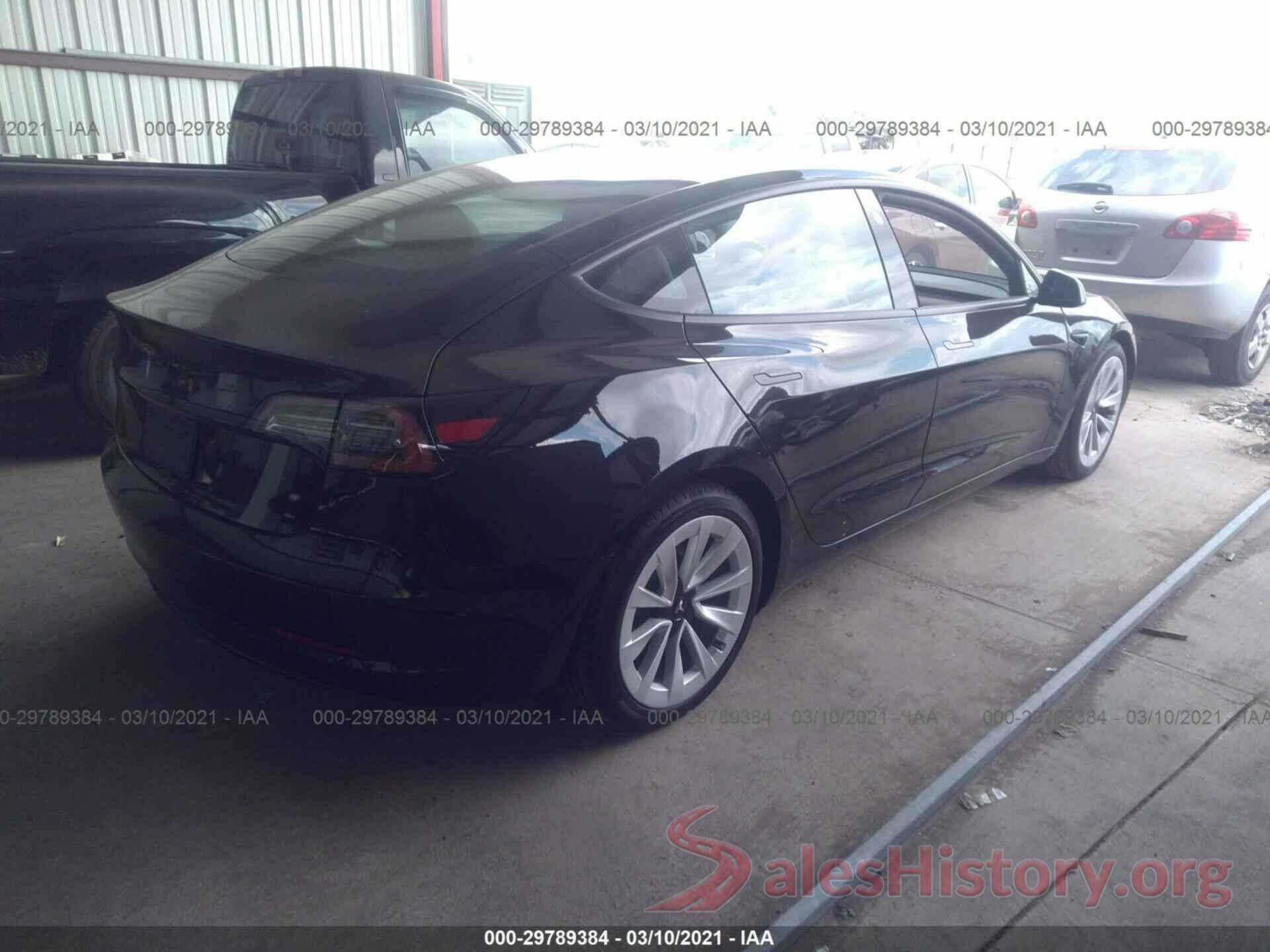 5YJ3E1EA3MF908049 2021 TESLA MODEL 3