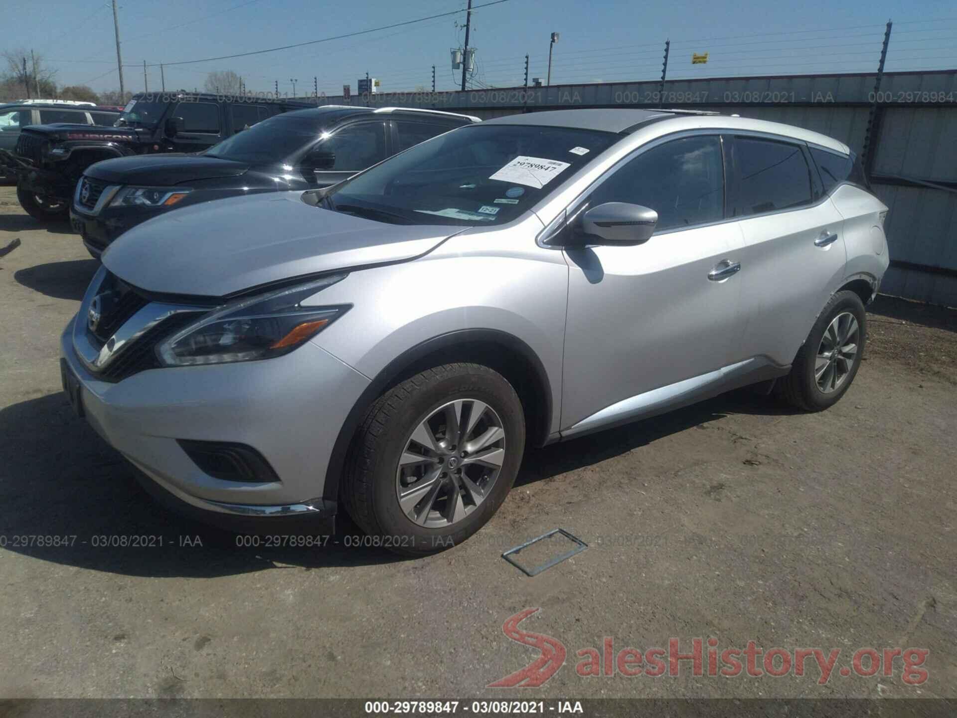 5N1AZ2MG6JN180288 2018 NISSAN MURANO