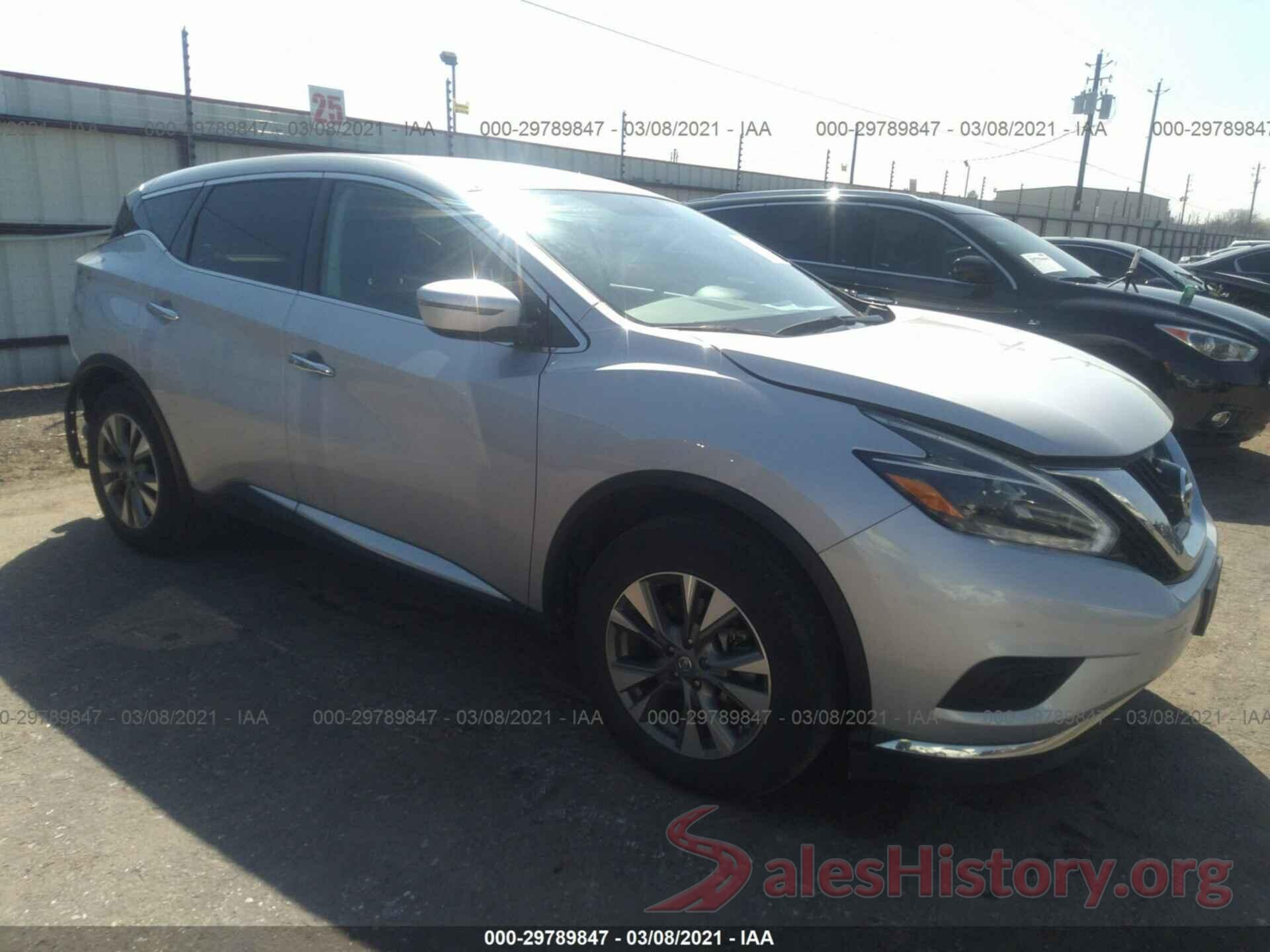 5N1AZ2MG6JN180288 2018 NISSAN MURANO