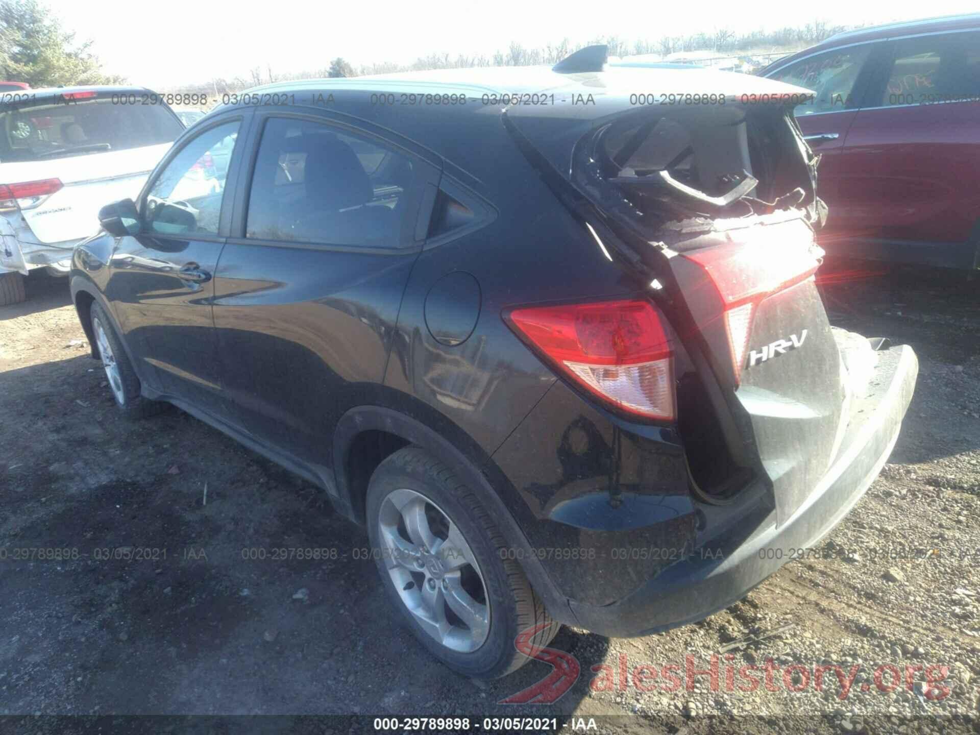 3CZRU6H73GM729370 2016 HONDA HR-V