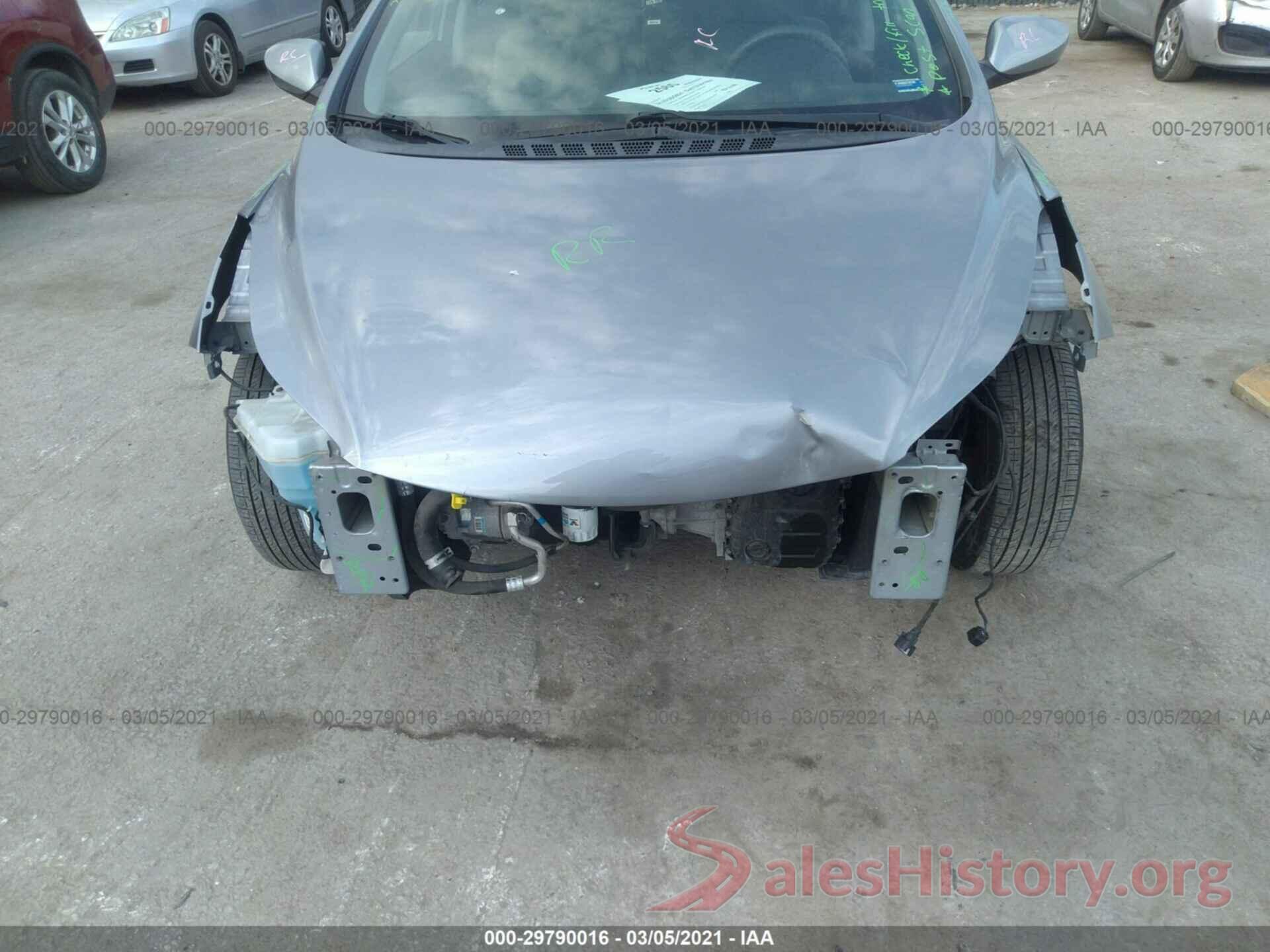 5NPDH4AE5GH720239 2016 HYUNDAI ELANTRA