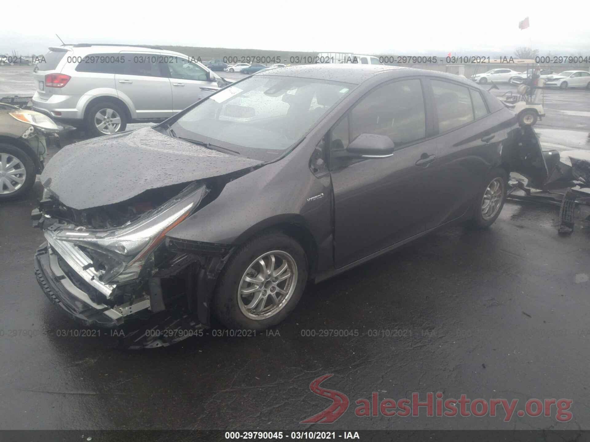 JTDKBRFUXJ3592573 2018 TOYOTA PRIUS