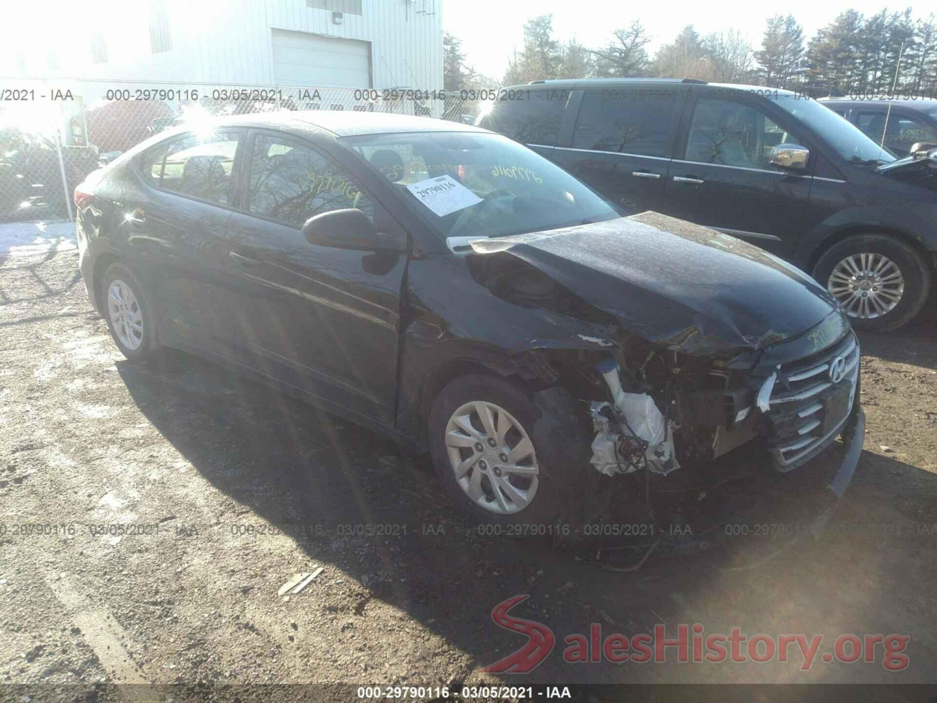 5NPD74LF7JH280654 2018 HYUNDAI ELANTRA