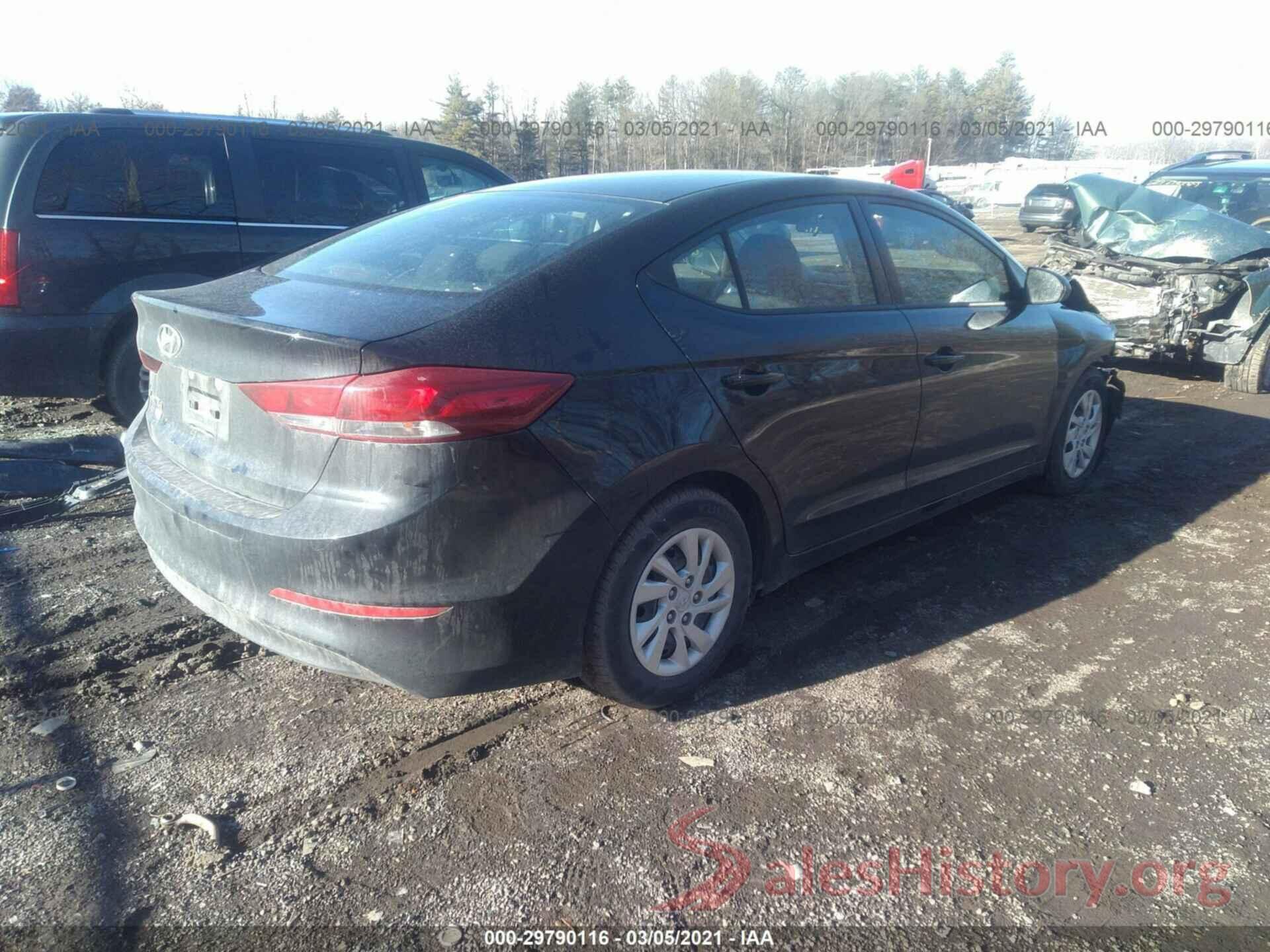 5NPD74LF7JH280654 2018 HYUNDAI ELANTRA