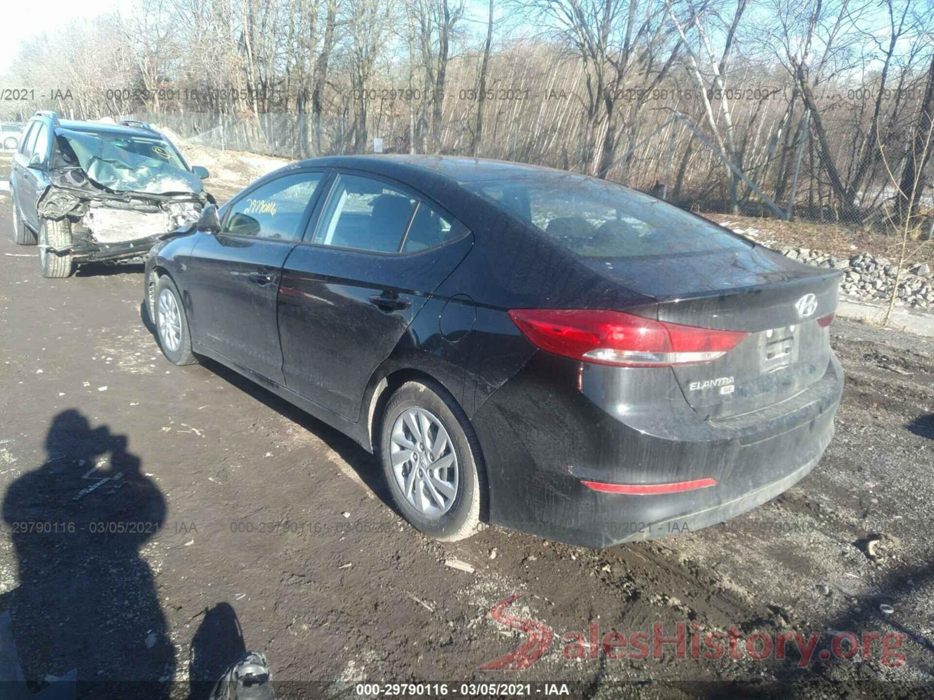 5NPD74LF7JH280654 2018 HYUNDAI ELANTRA