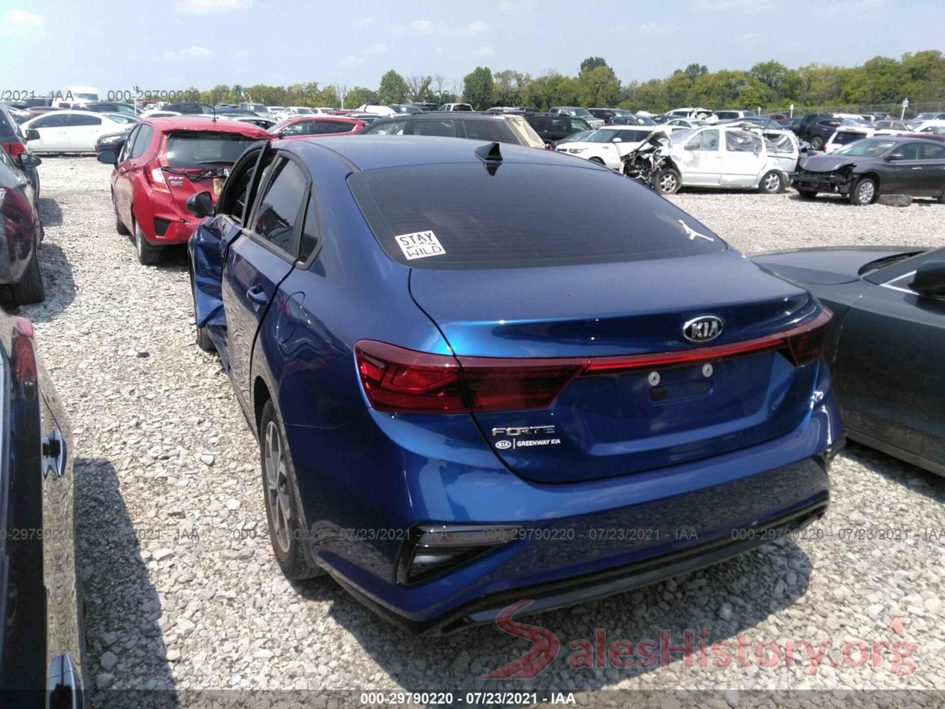 3KPF24AD4LE246557 2020 KIA FORTE