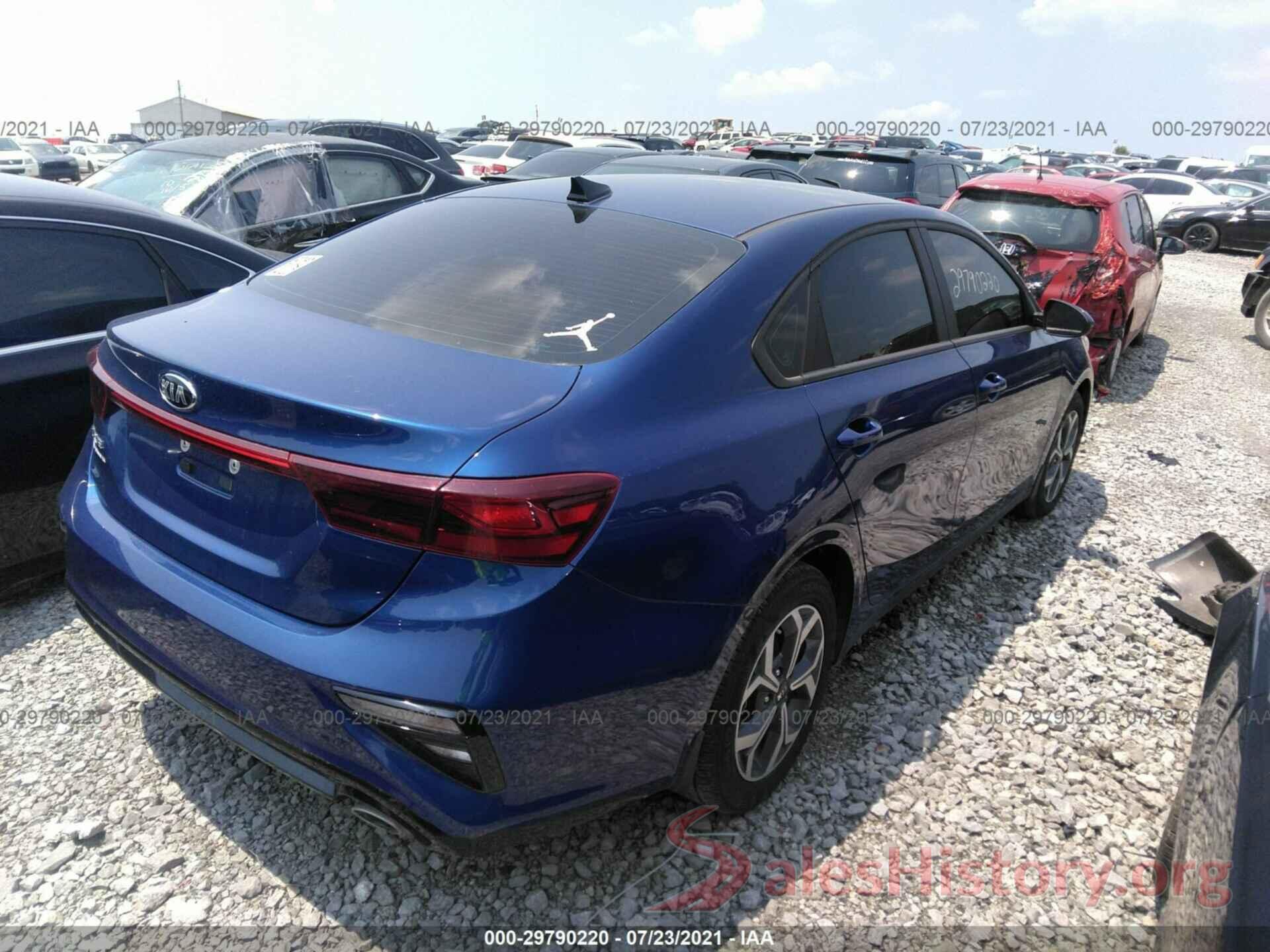 3KPF24AD4LE246557 2020 KIA FORTE