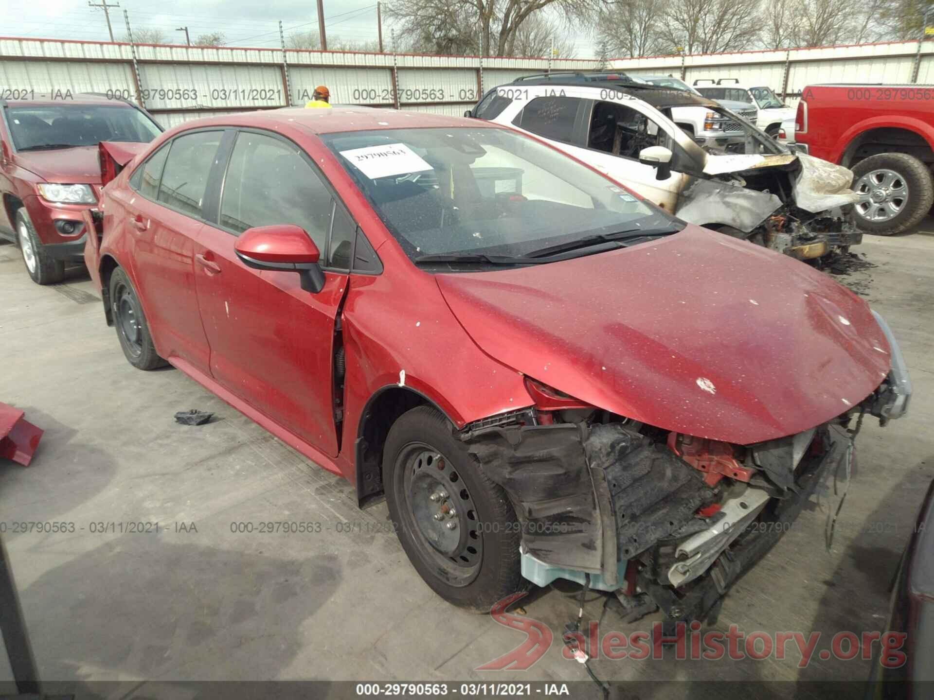 JTDEPRAE2LJ062997 2020 TOYOTA COROLLA