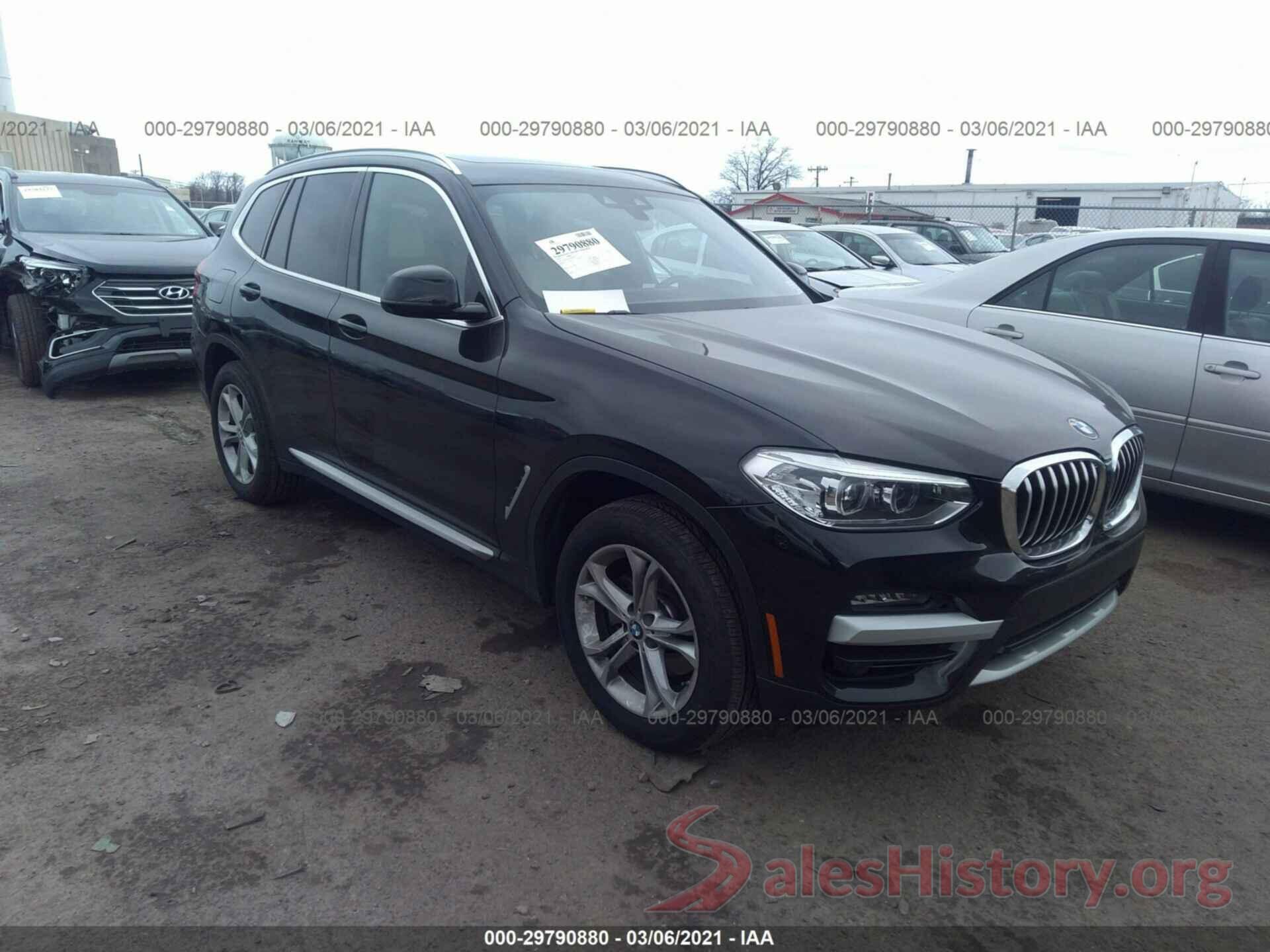 5UXTY5C09L9B76870 2020 BMW X3