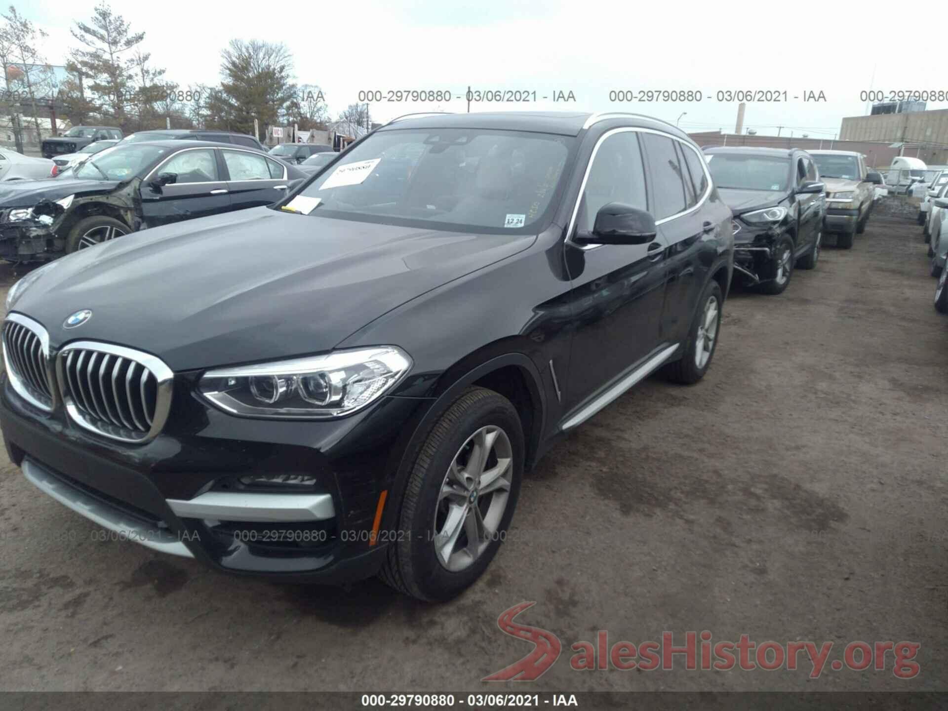 5UXTY5C09L9B76870 2020 BMW X3