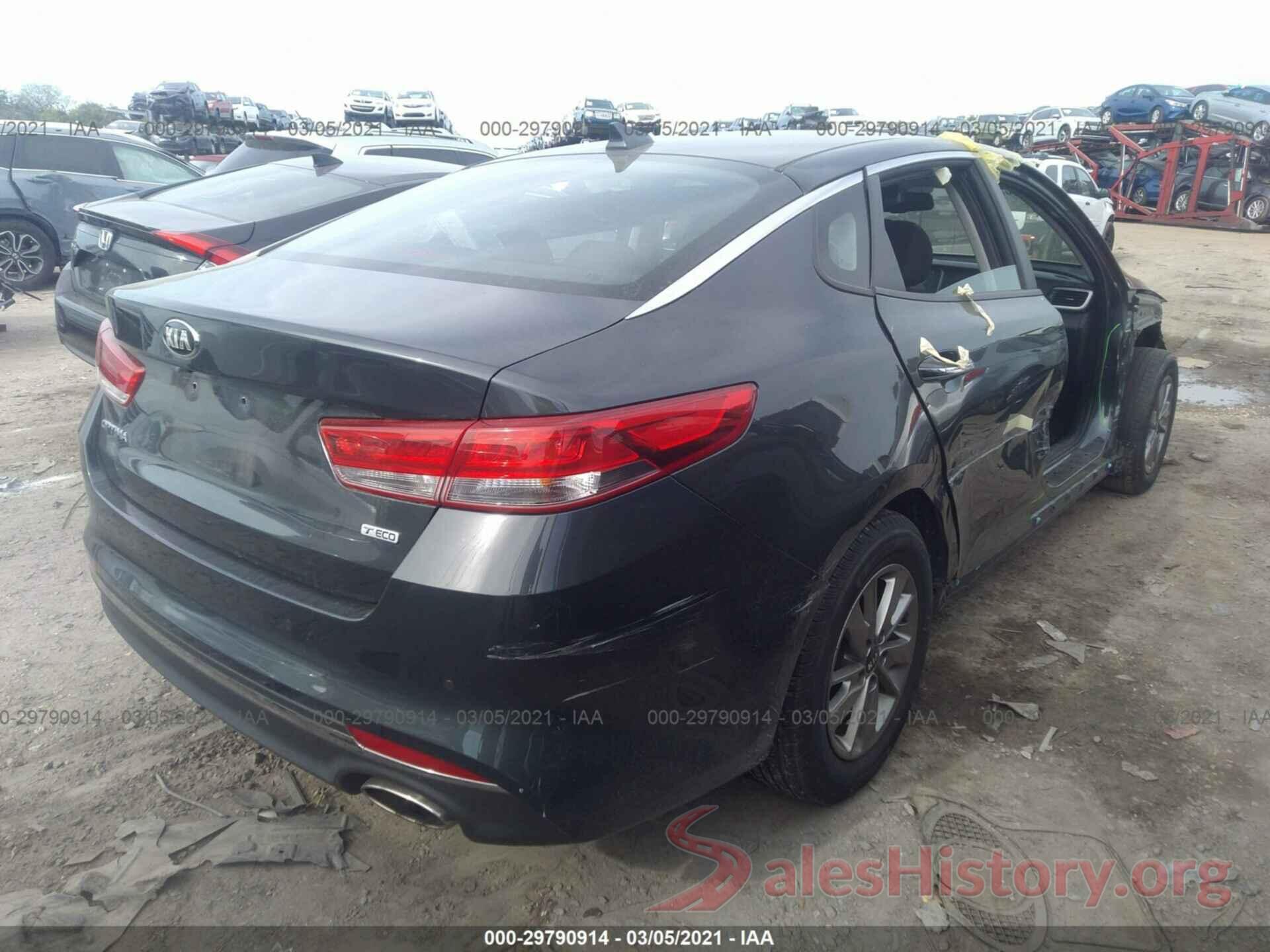 5XXGT4L16GG033644 2016 KIA OPTIMA