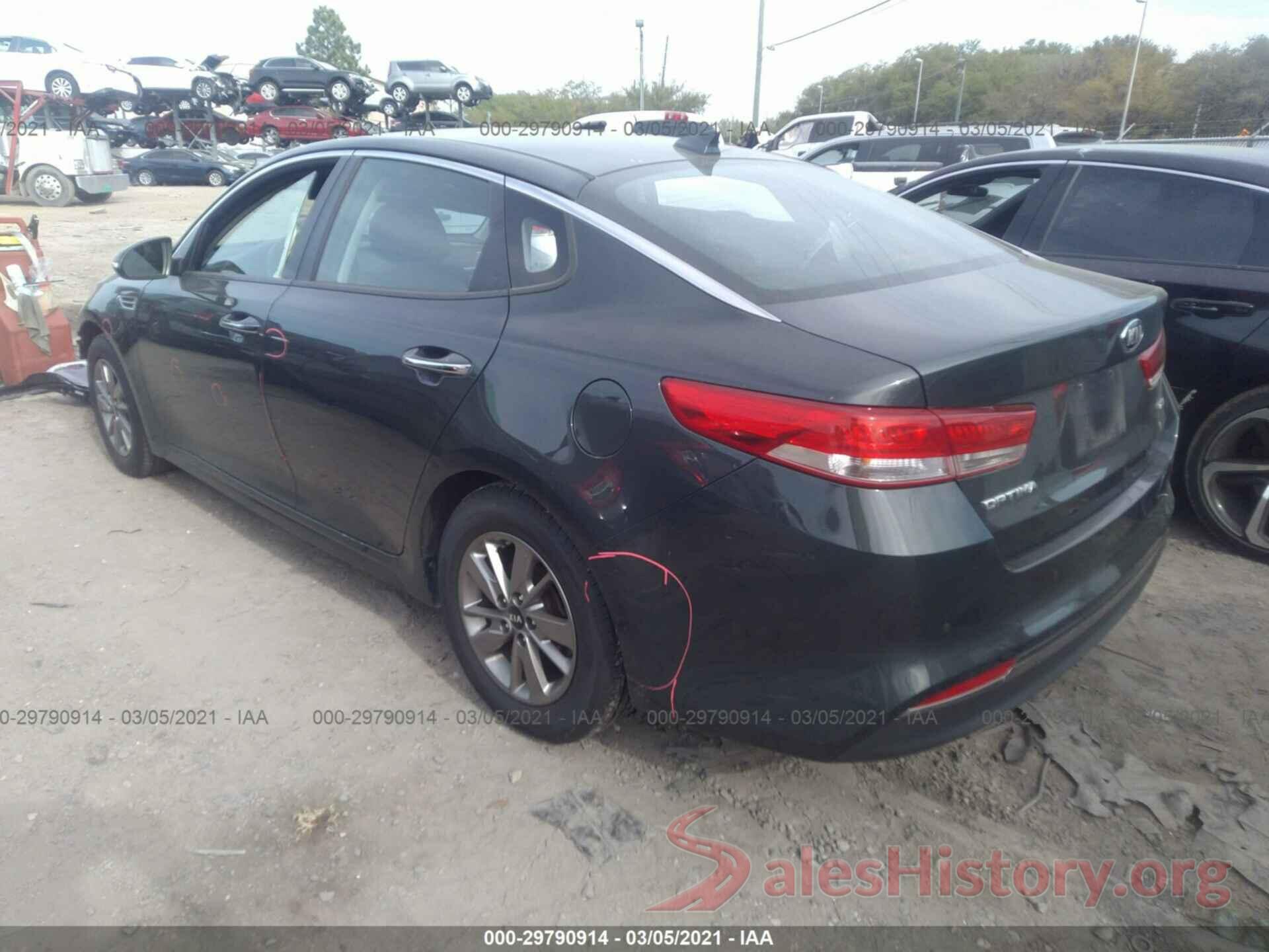 5XXGT4L16GG033644 2016 KIA OPTIMA