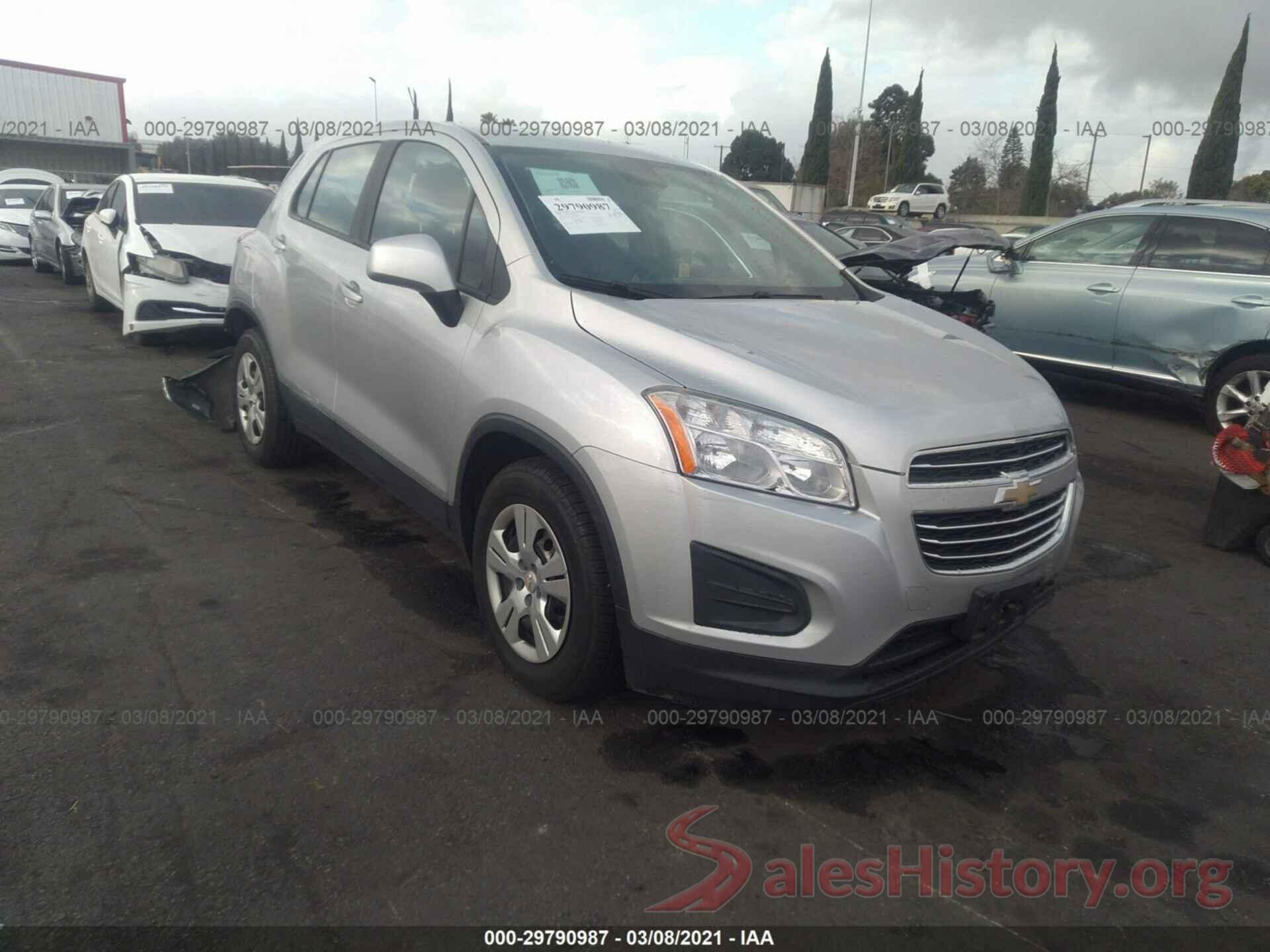 KL7CJKSBXGB608592 2016 CHEVROLET TRAX