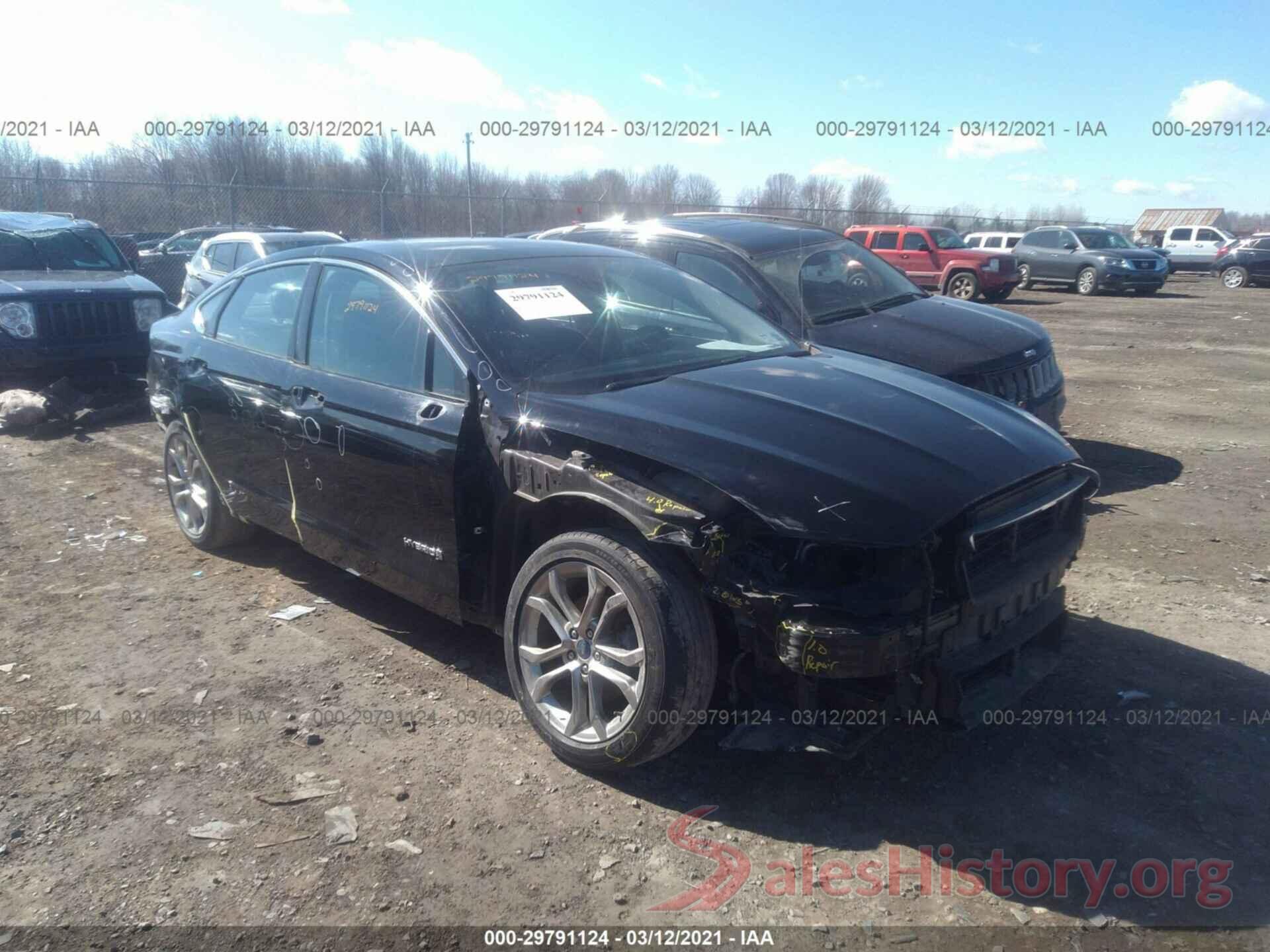 3FA6P0RUXKR138116 2019 FORD FUSION HYBRID