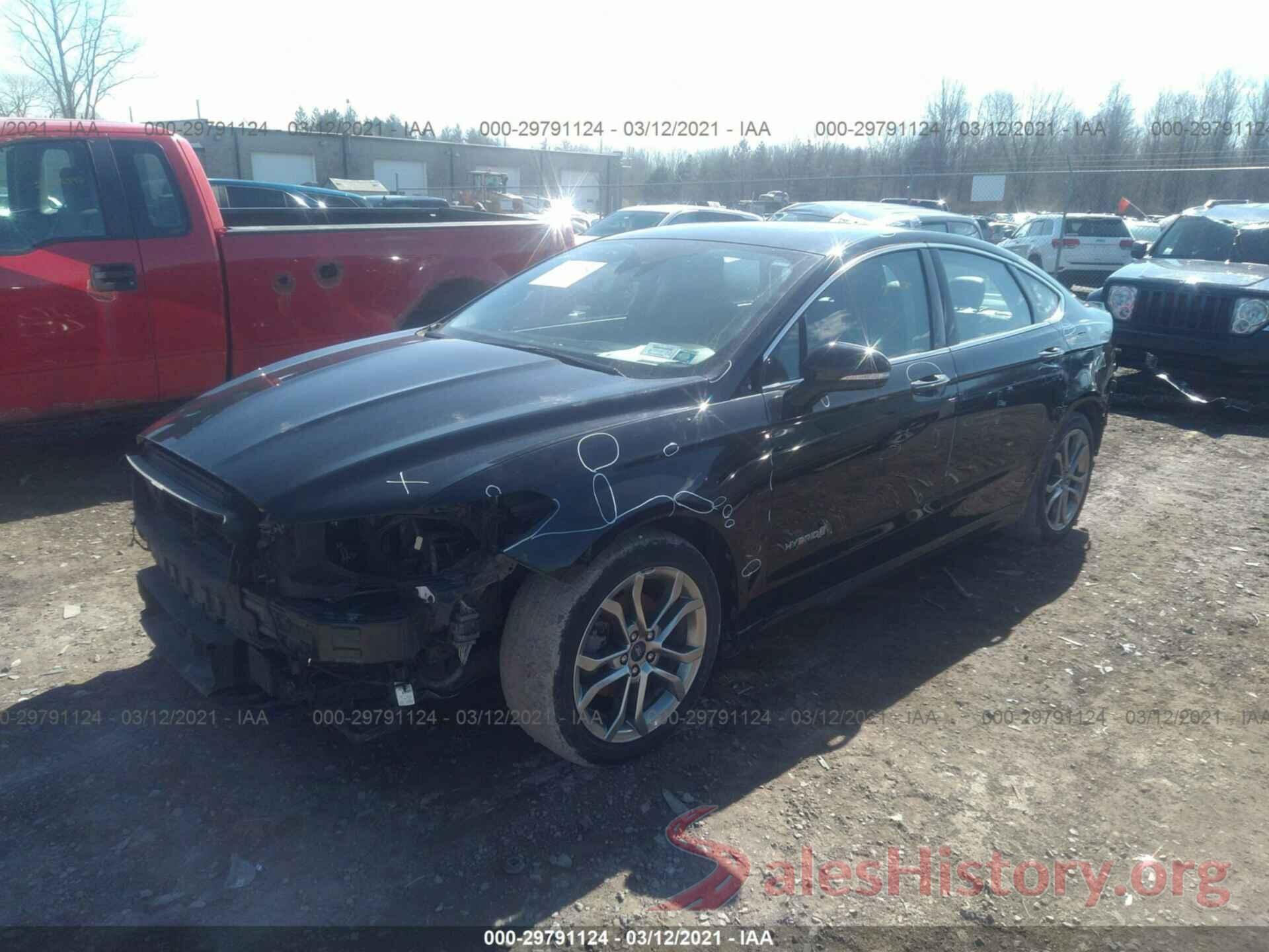 3FA6P0RUXKR138116 2019 FORD FUSION HYBRID