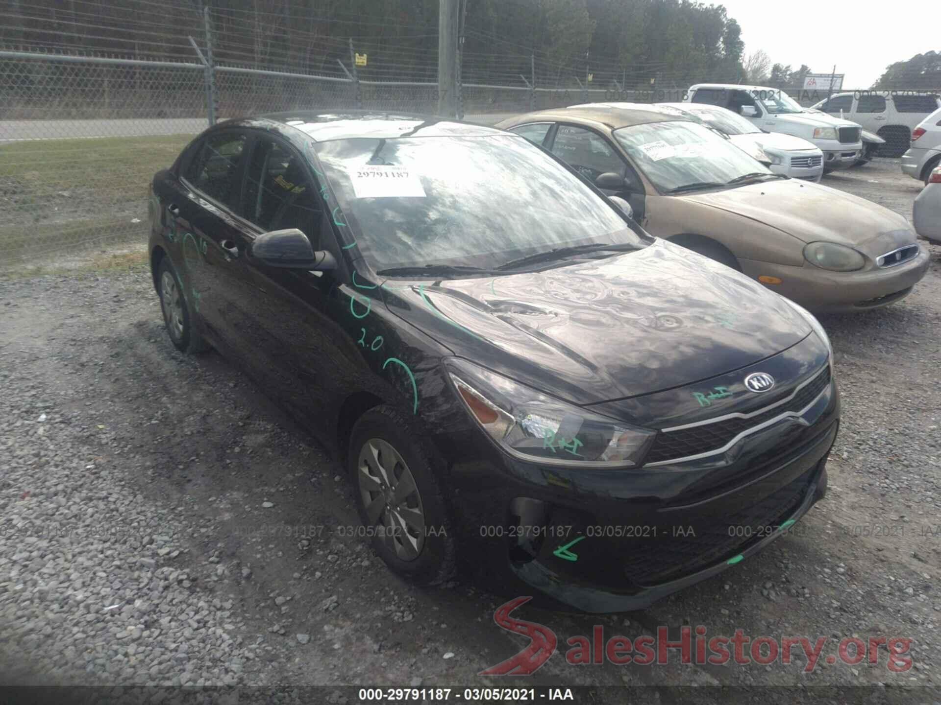 3KPA24AD1LE282751 2020 KIA RIO