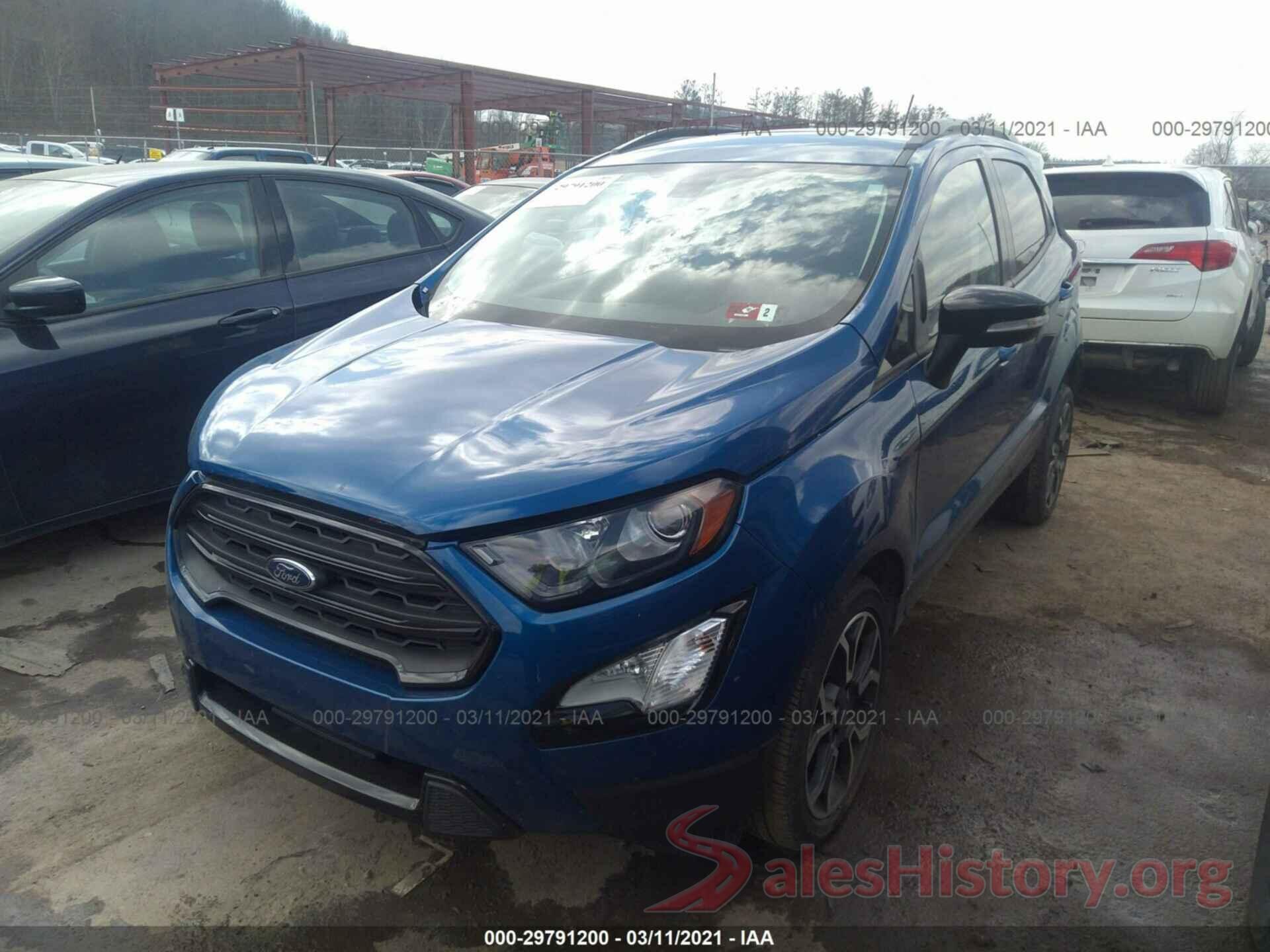 MAJ6S3JL1KC261739 2019 FORD ECOSPORT