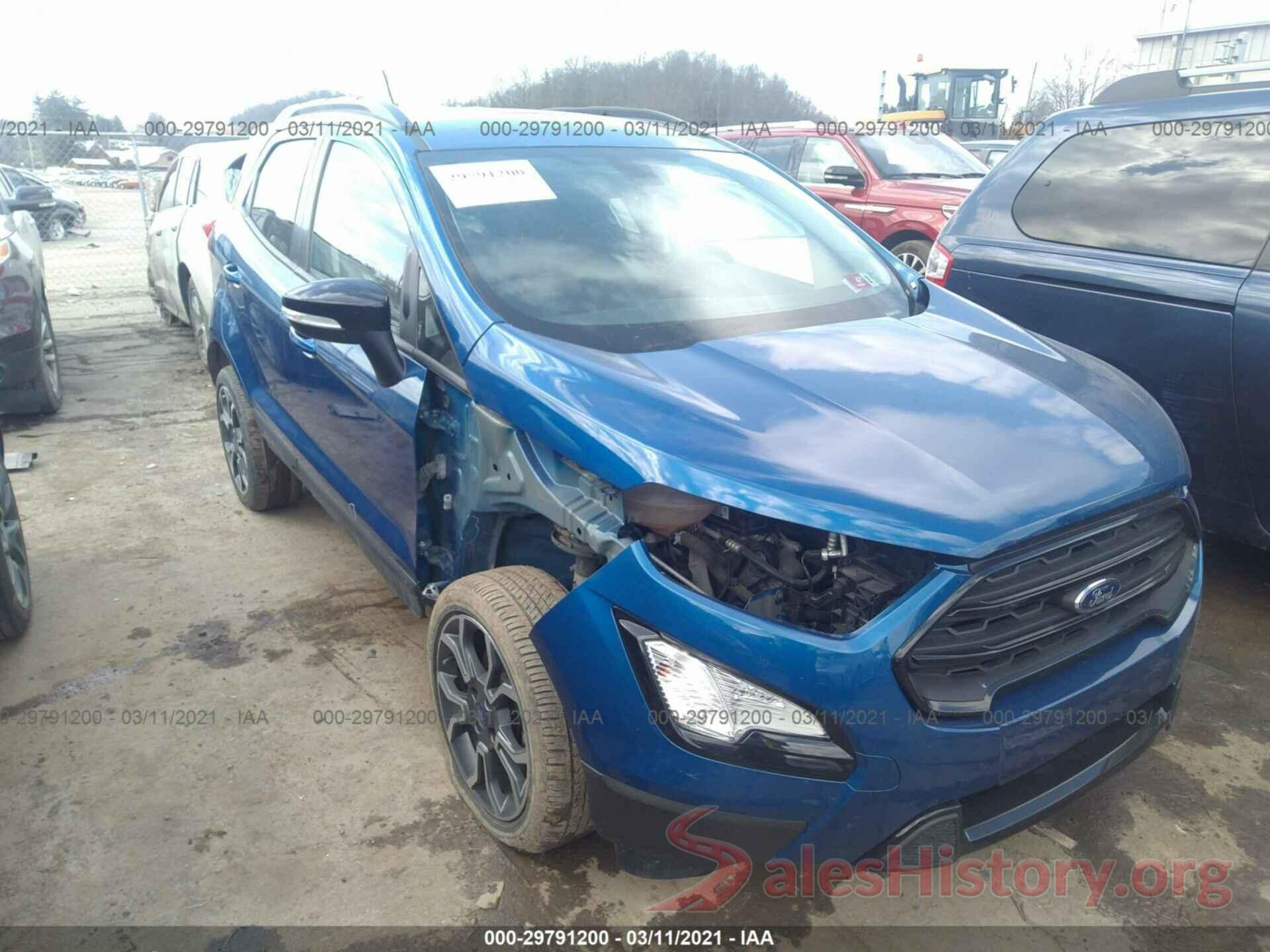 MAJ6S3JL1KC261739 2019 FORD ECOSPORT