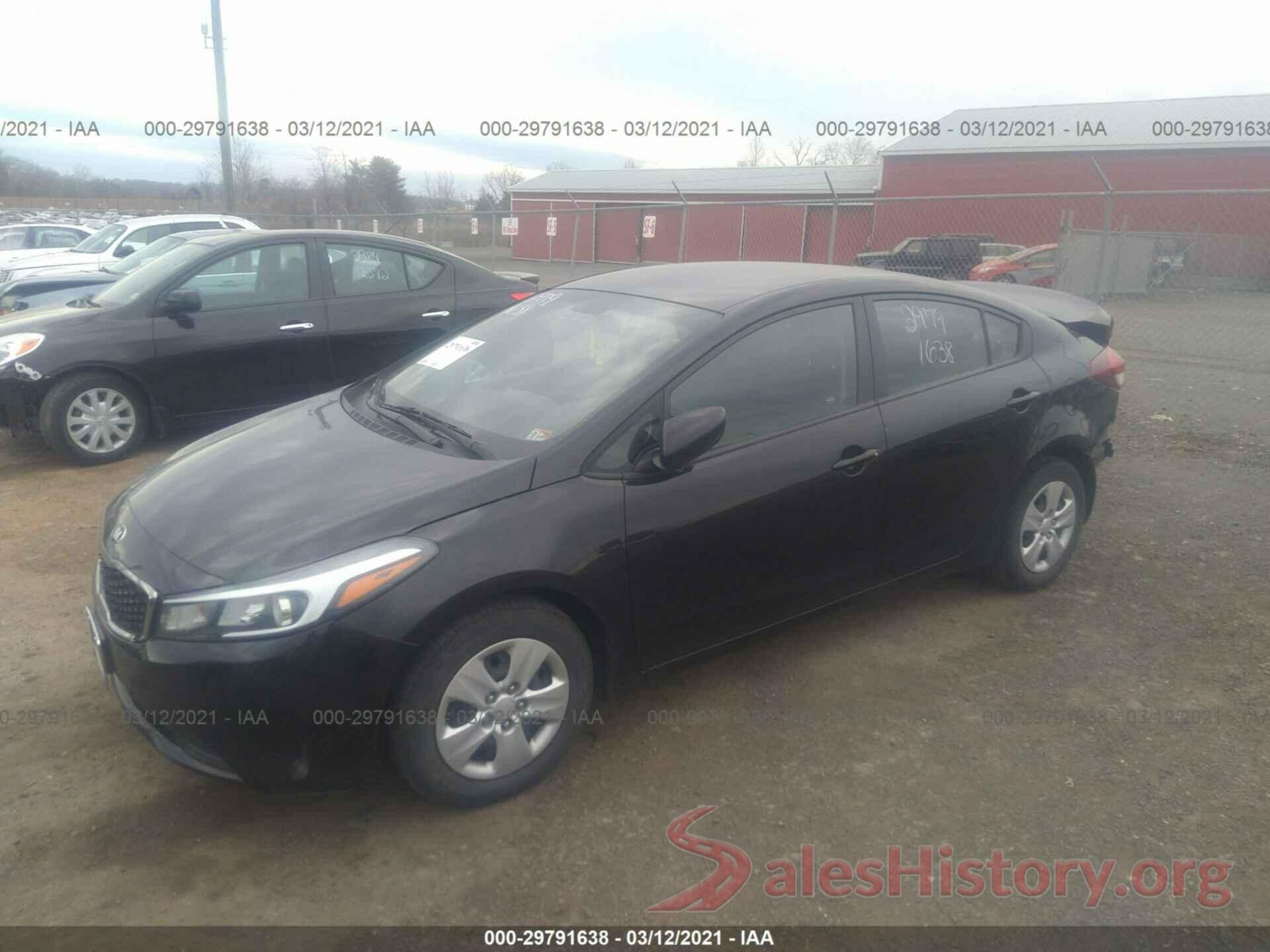 3KPFK4A73HE052457 2017 KIA FORTE