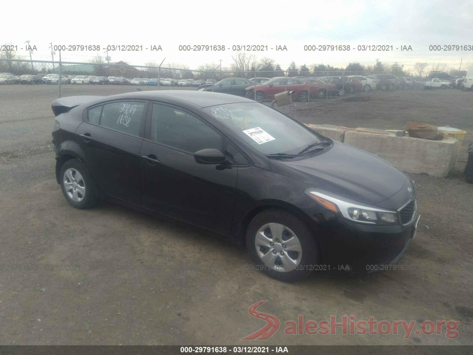 3KPFK4A73HE052457 2017 KIA FORTE