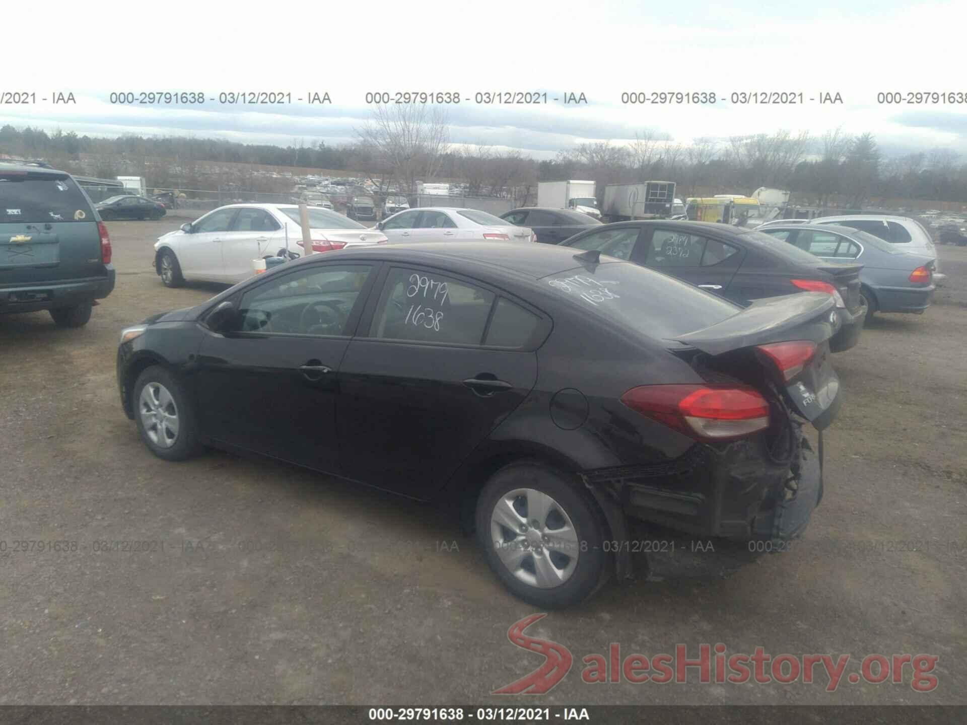 3KPFK4A73HE052457 2017 KIA FORTE