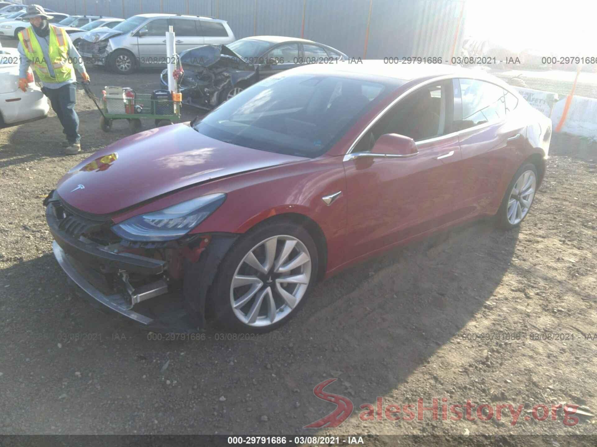 5YJ3E1EB6KF193967 2019 TESLA MODEL 3