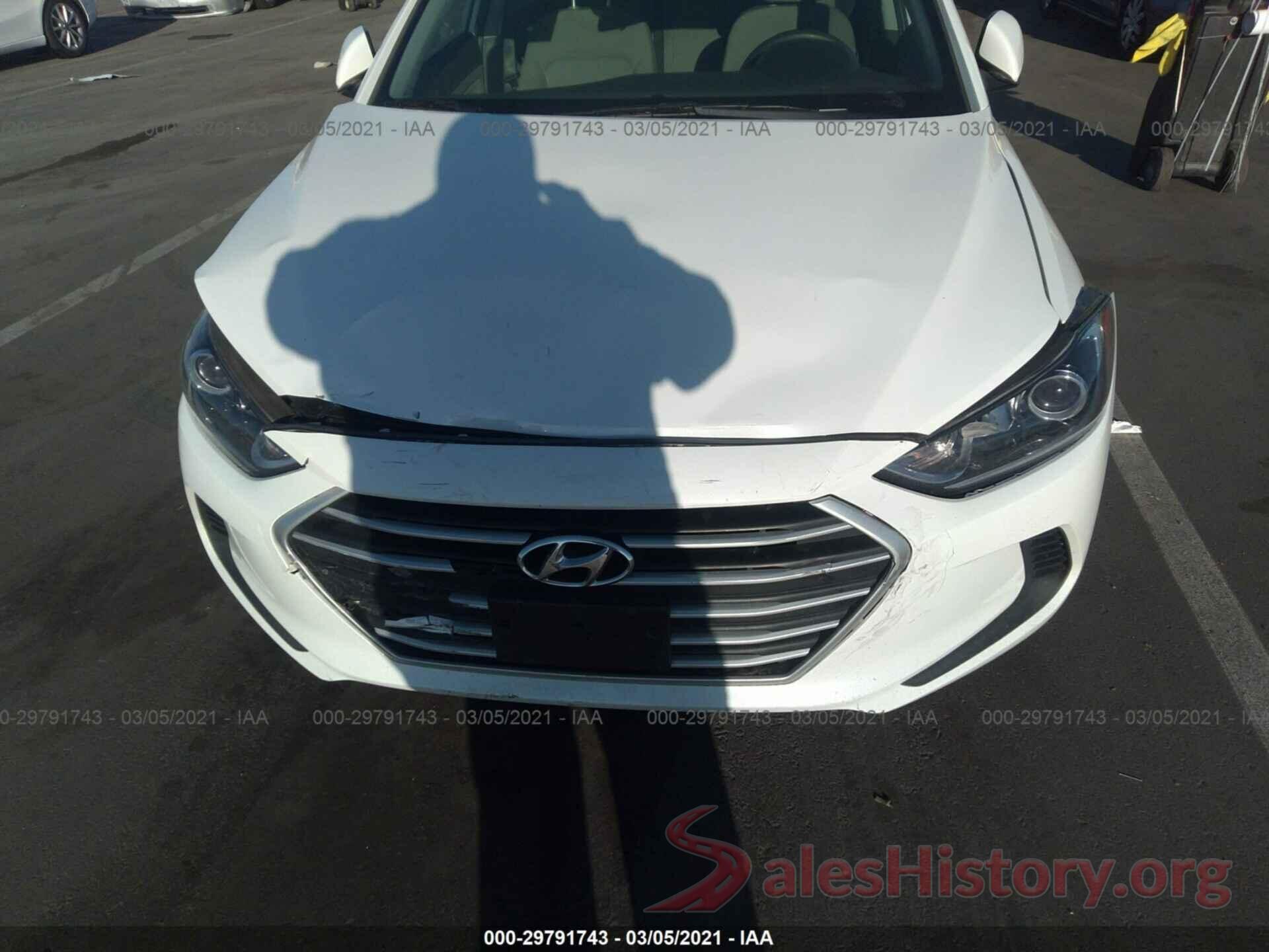 5NPD84LF4HH197657 2017 HYUNDAI ELANTRA