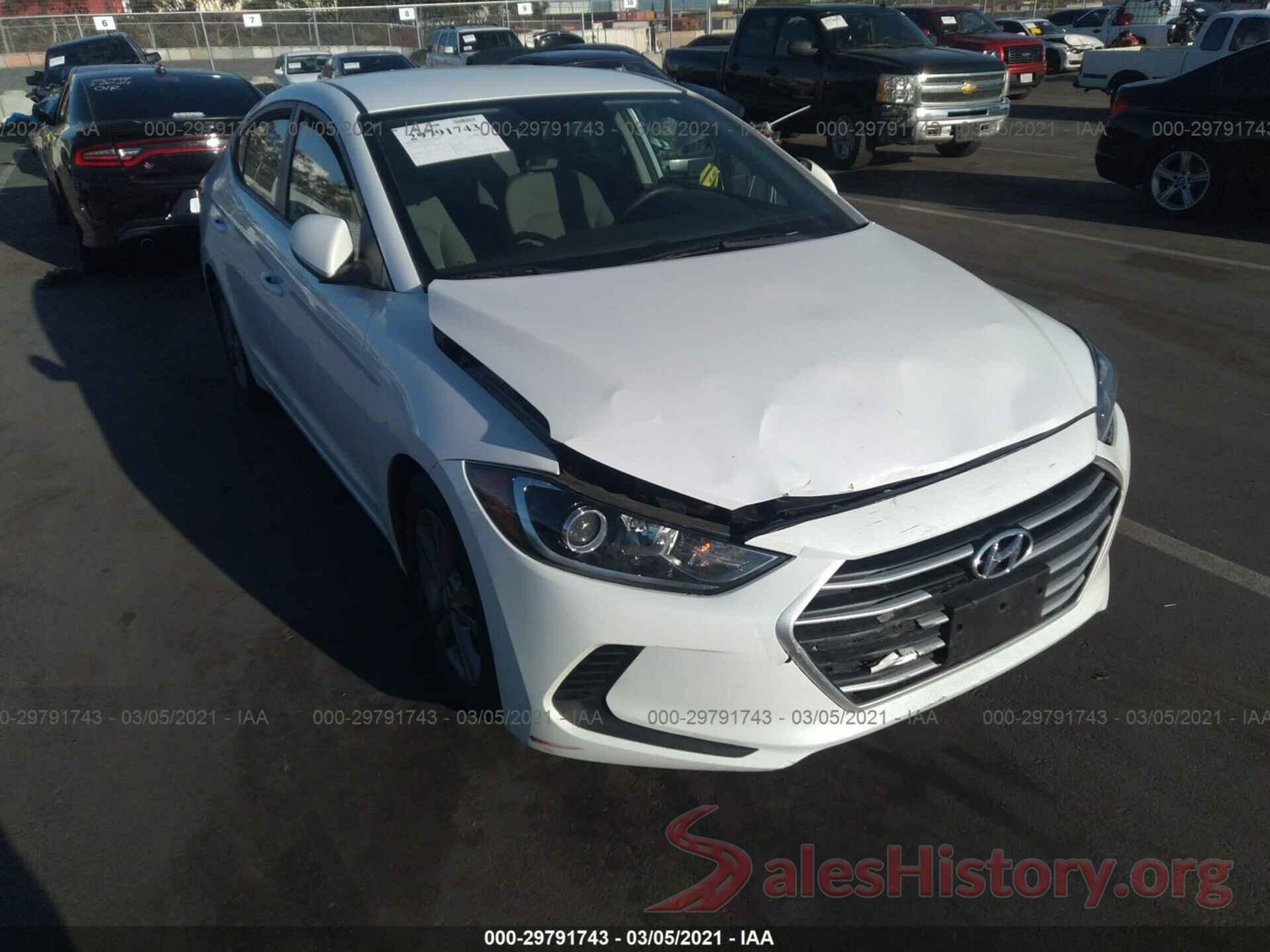 5NPD84LF4HH197657 2017 HYUNDAI ELANTRA