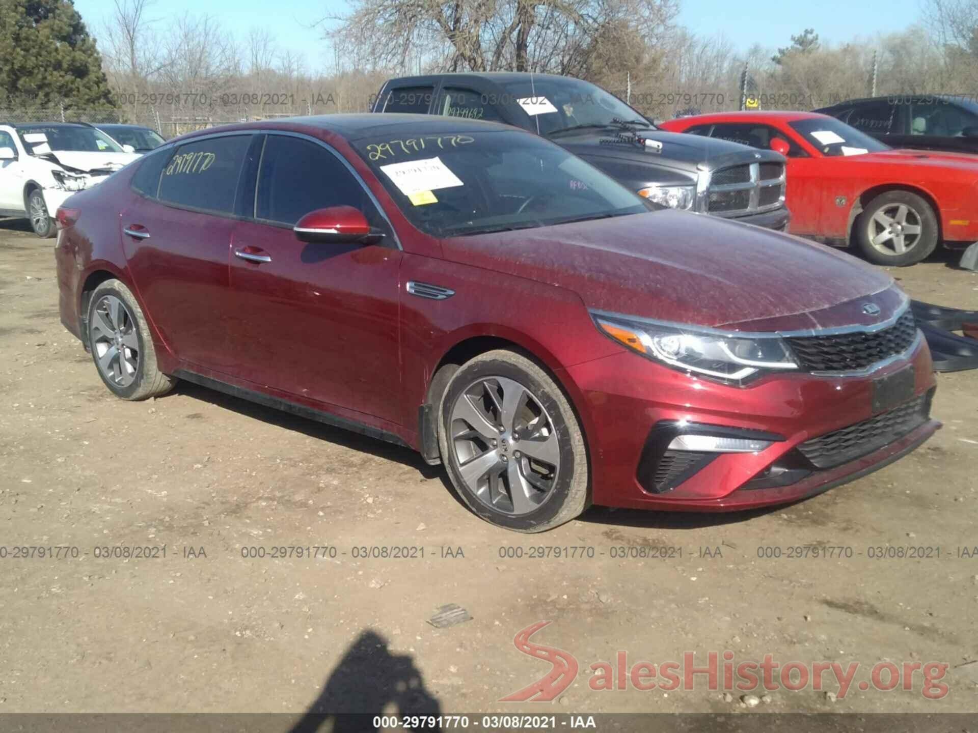 5XXGT4L35KG368162 2019 KIA OPTIMA