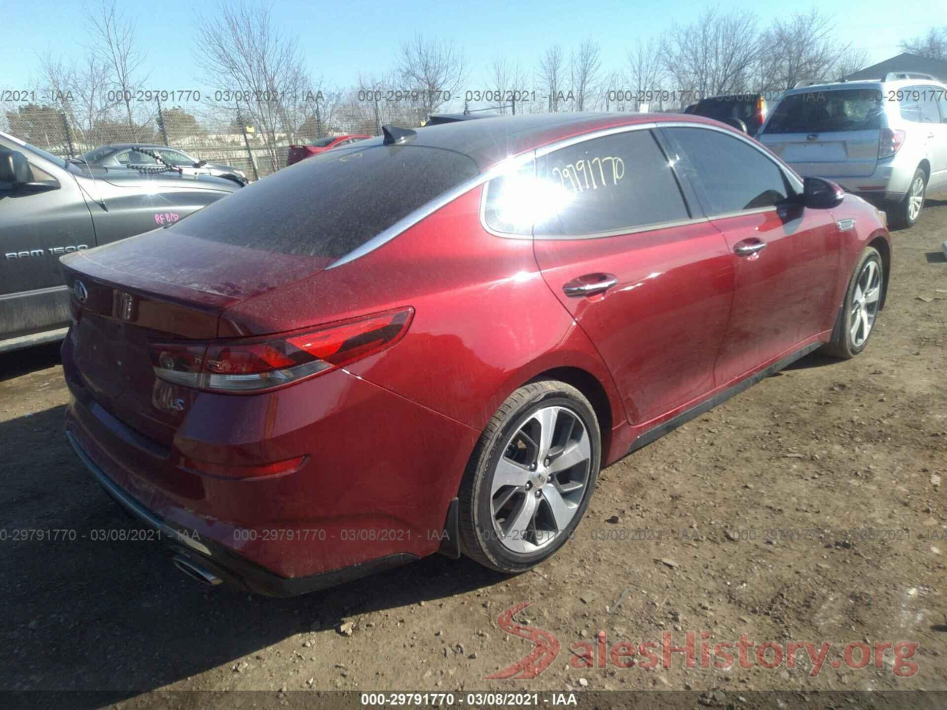 5XXGT4L35KG368162 2019 KIA OPTIMA