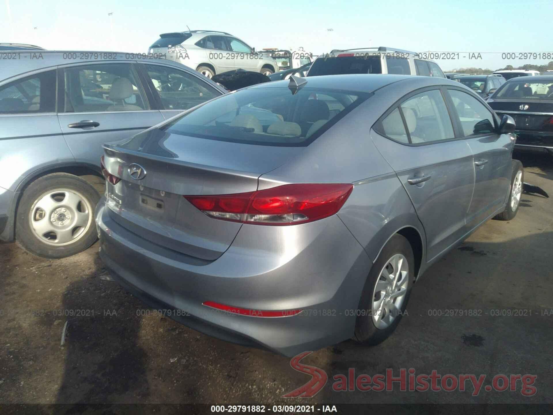 5NPD74LF3HH172378 2017 HYUNDAI ELANTRA