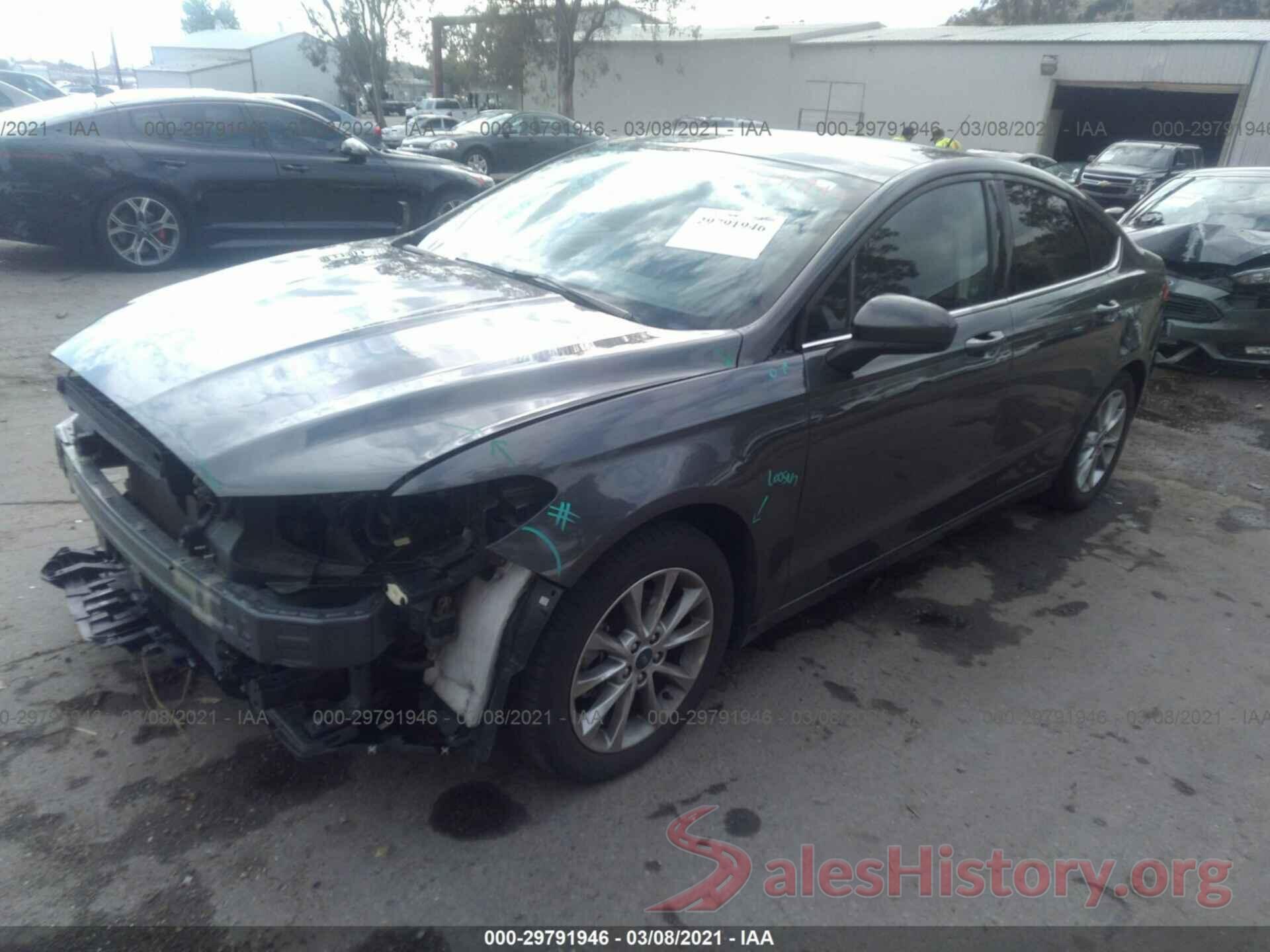 3FA6P0HD0HR242530 2017 FORD FUSION