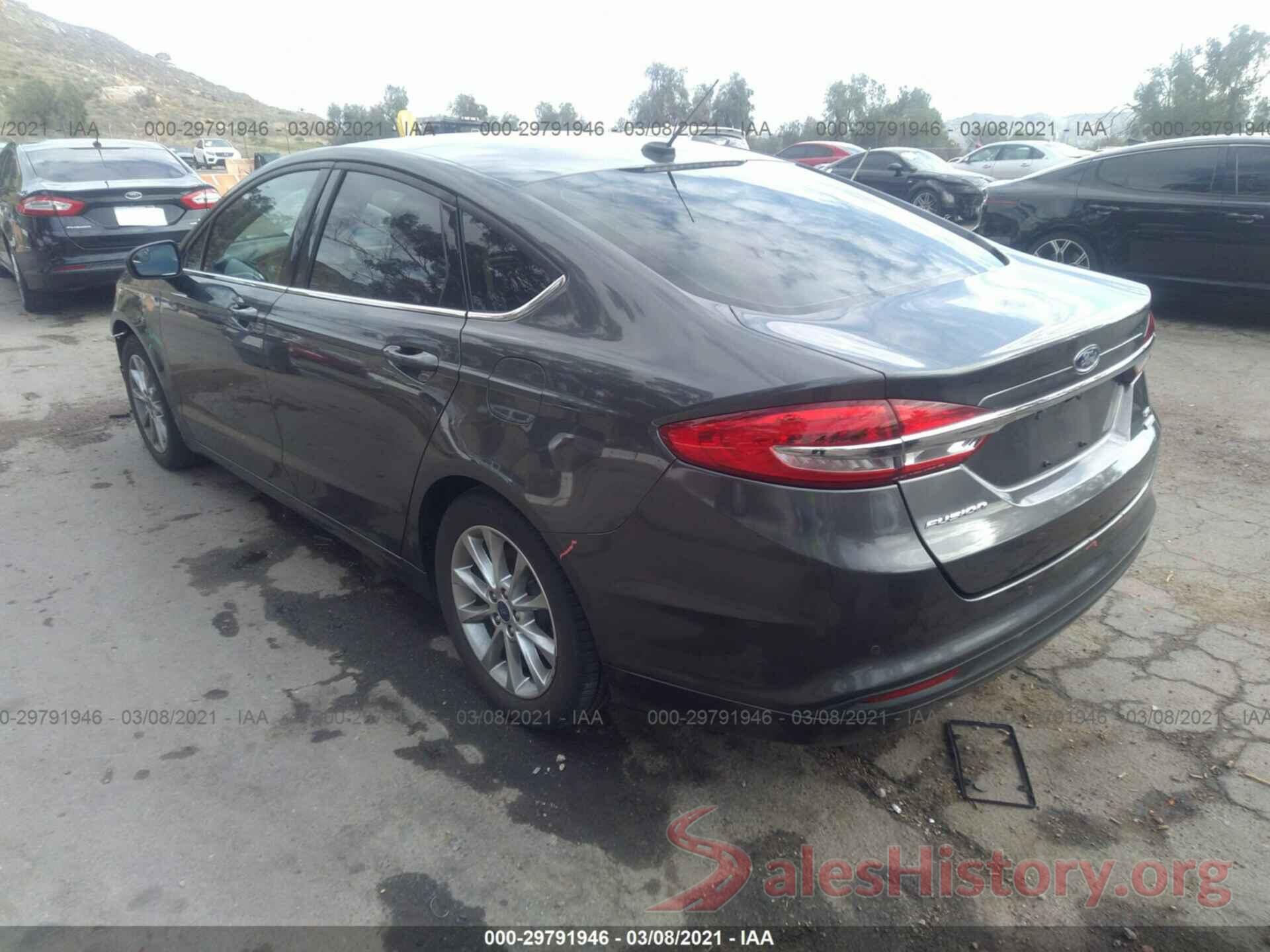 3FA6P0HD0HR242530 2017 FORD FUSION