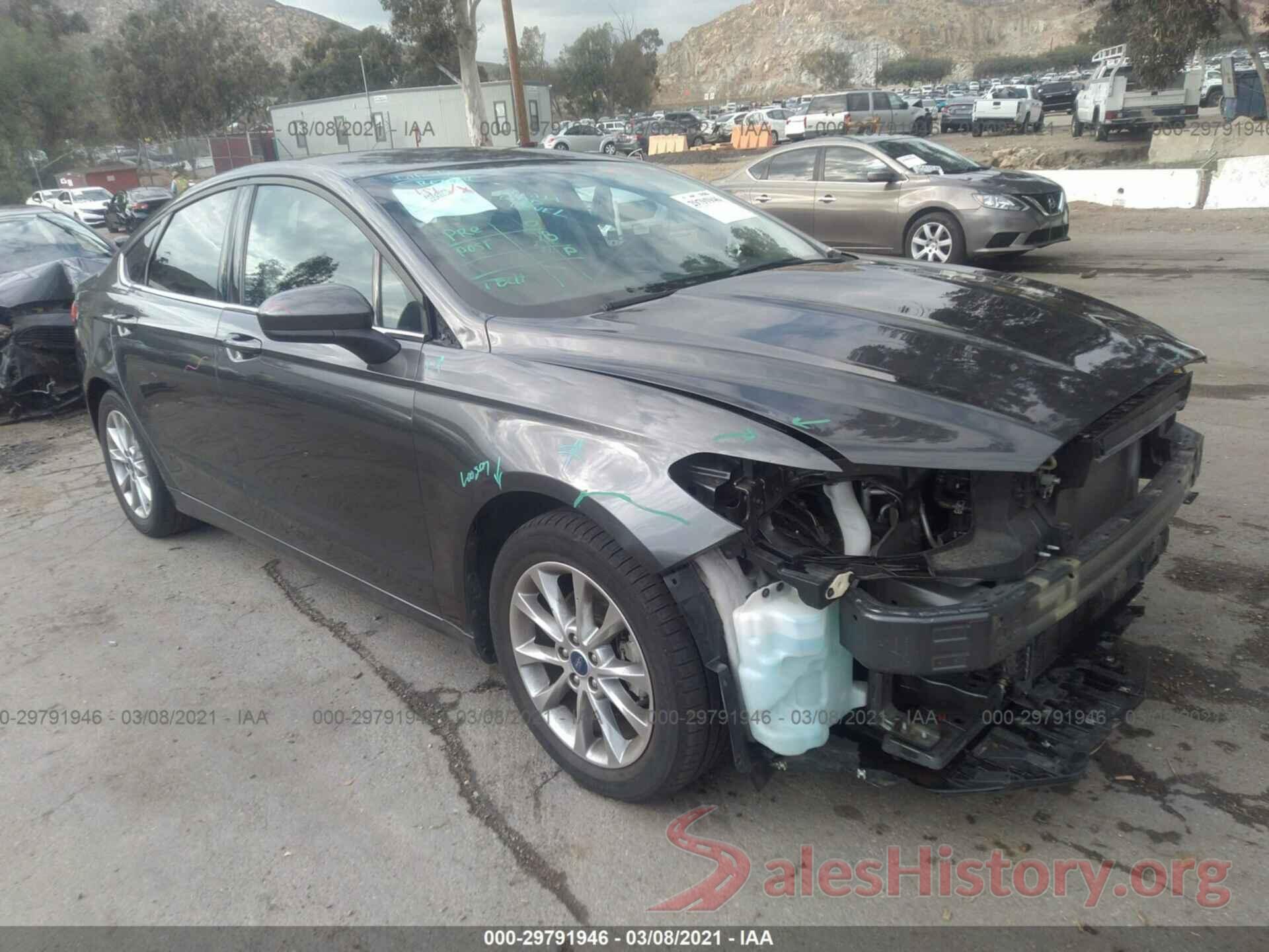 3FA6P0HD0HR242530 2017 FORD FUSION