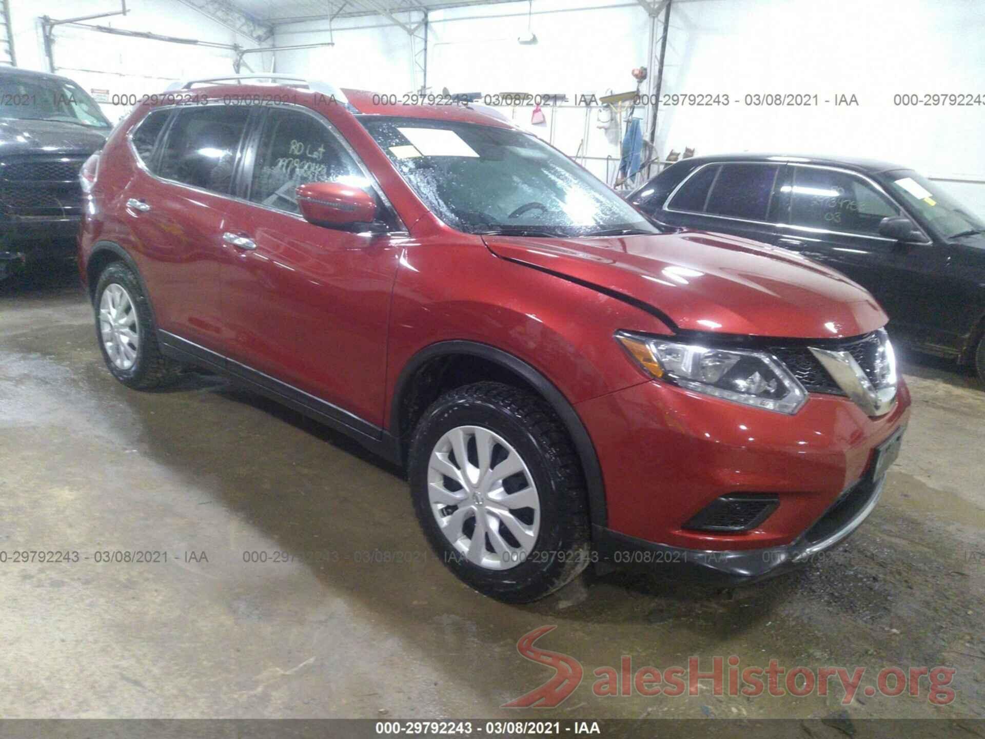 KNMAT2MV9GP661332 2016 NISSAN ROGUE