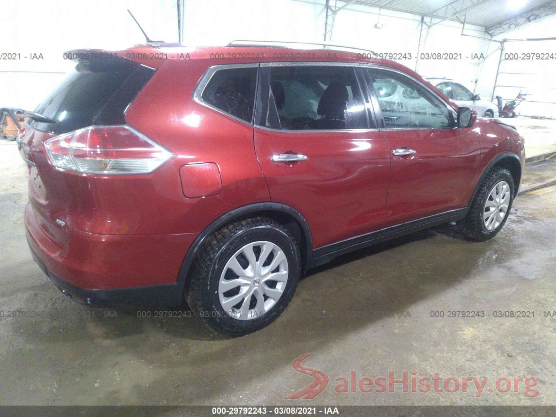 KNMAT2MV9GP661332 2016 NISSAN ROGUE