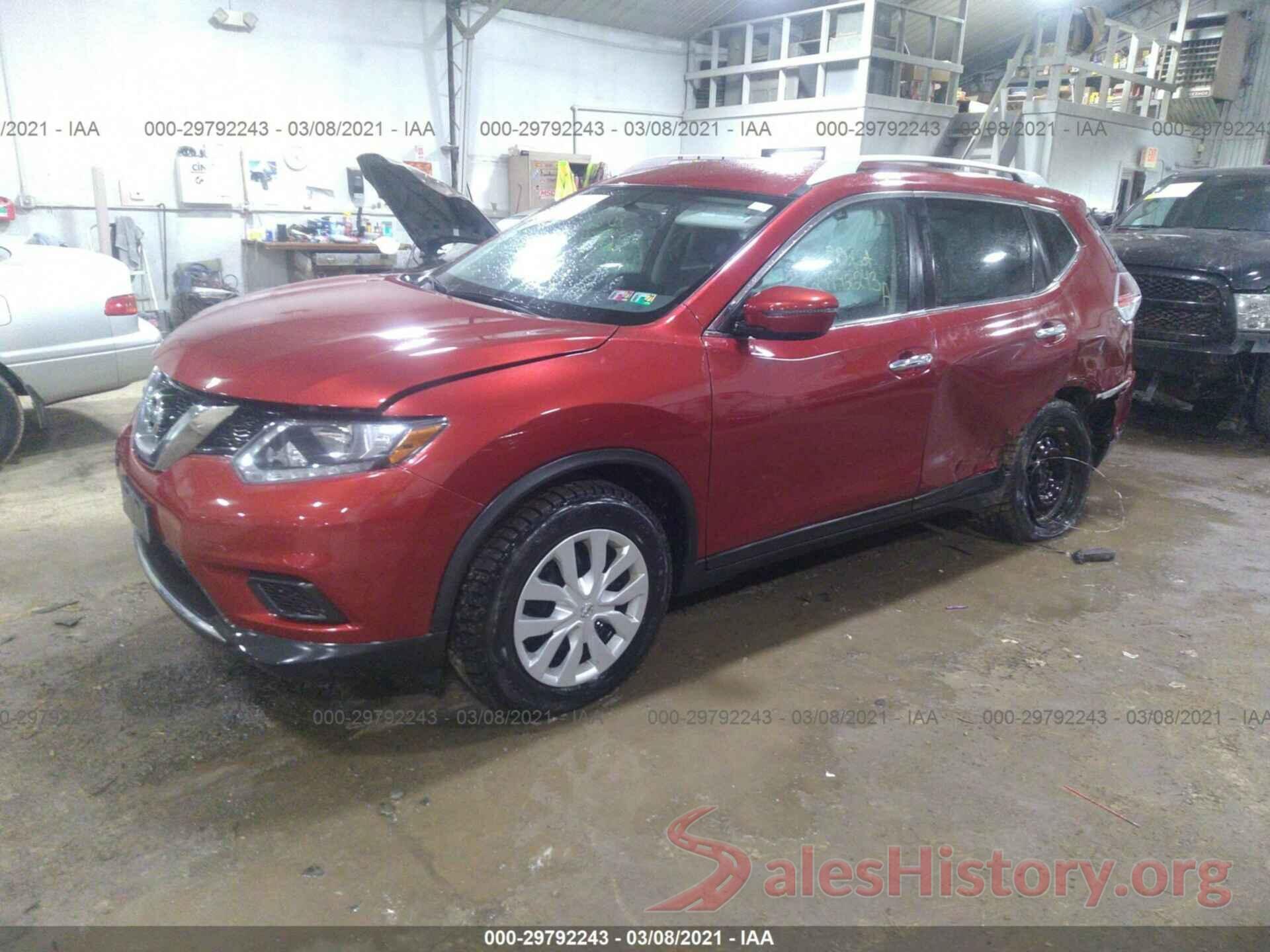 KNMAT2MV9GP661332 2016 NISSAN ROGUE