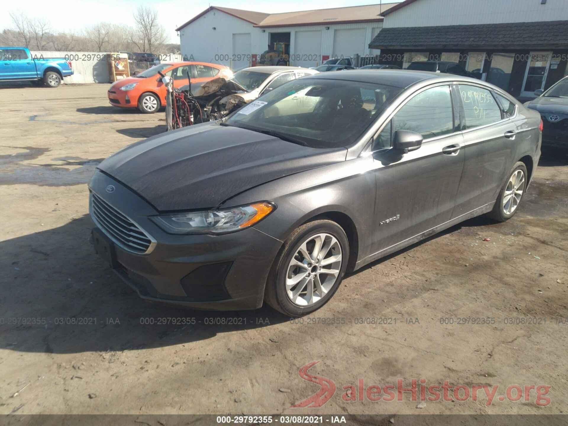 3FA6P0LU0KR204715 2019 FORD FUSION HYBRID