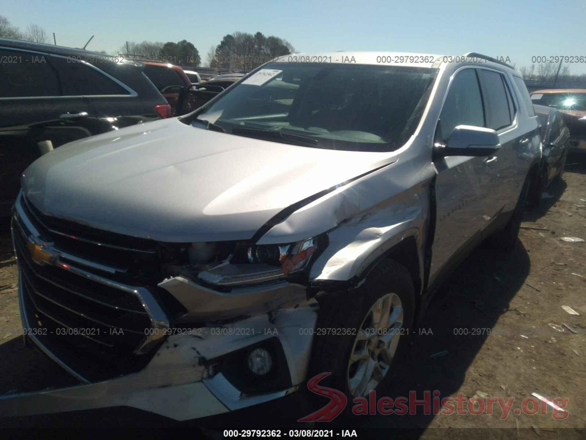 1GNERGKW6KJ289668 2019 CHEVROLET TRAVERSE