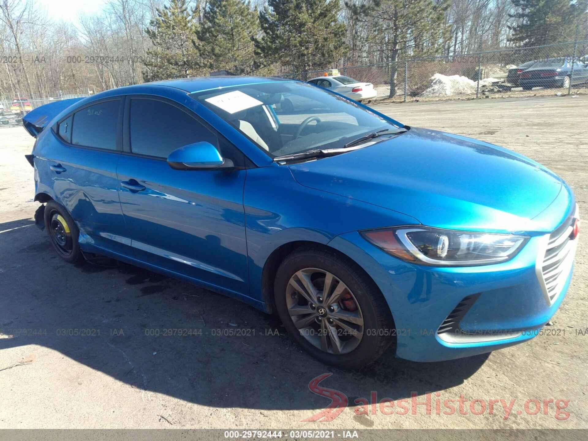 5NPD84LF7JH220726 2018 HYUNDAI ELANTRA