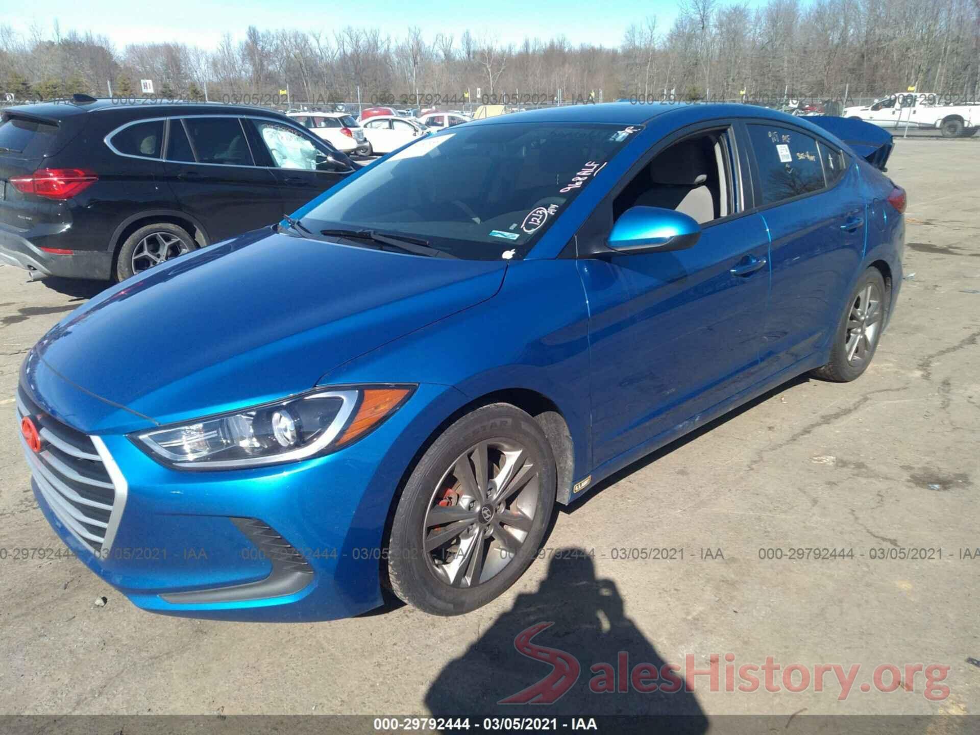 5NPD84LF7JH220726 2018 HYUNDAI ELANTRA