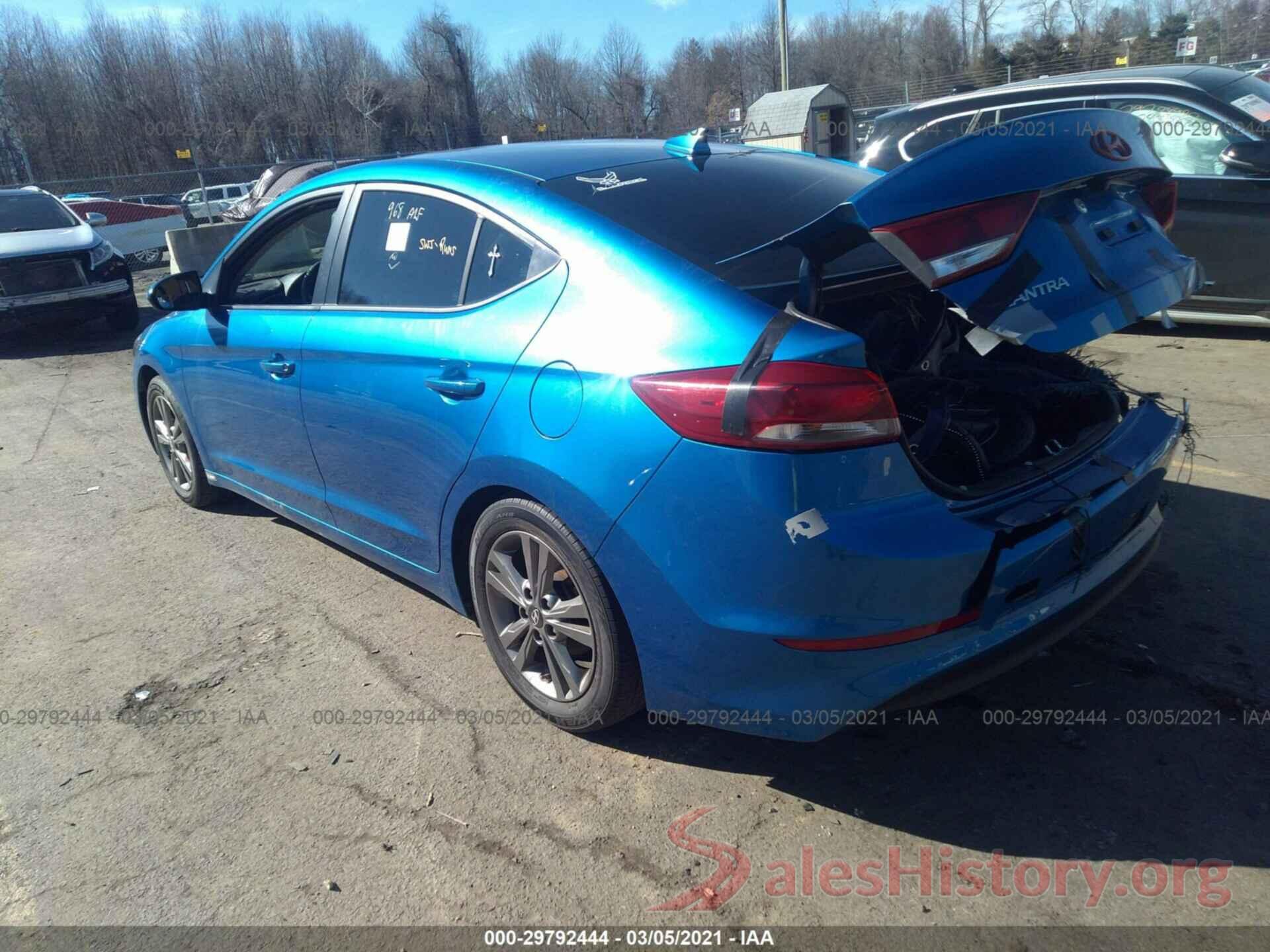 5NPD84LF7JH220726 2018 HYUNDAI ELANTRA