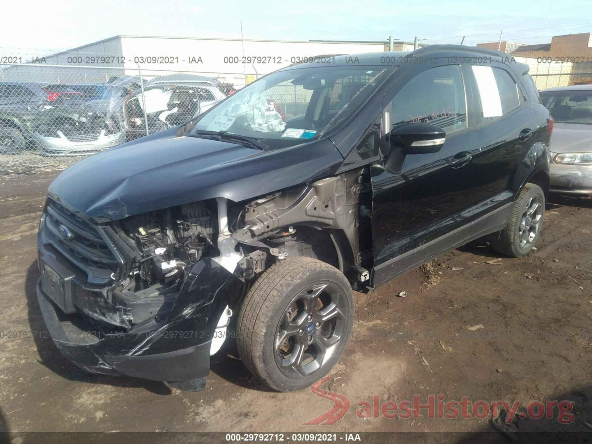 MAJ6P1CL6JC197988 2018 FORD ECOSPORT