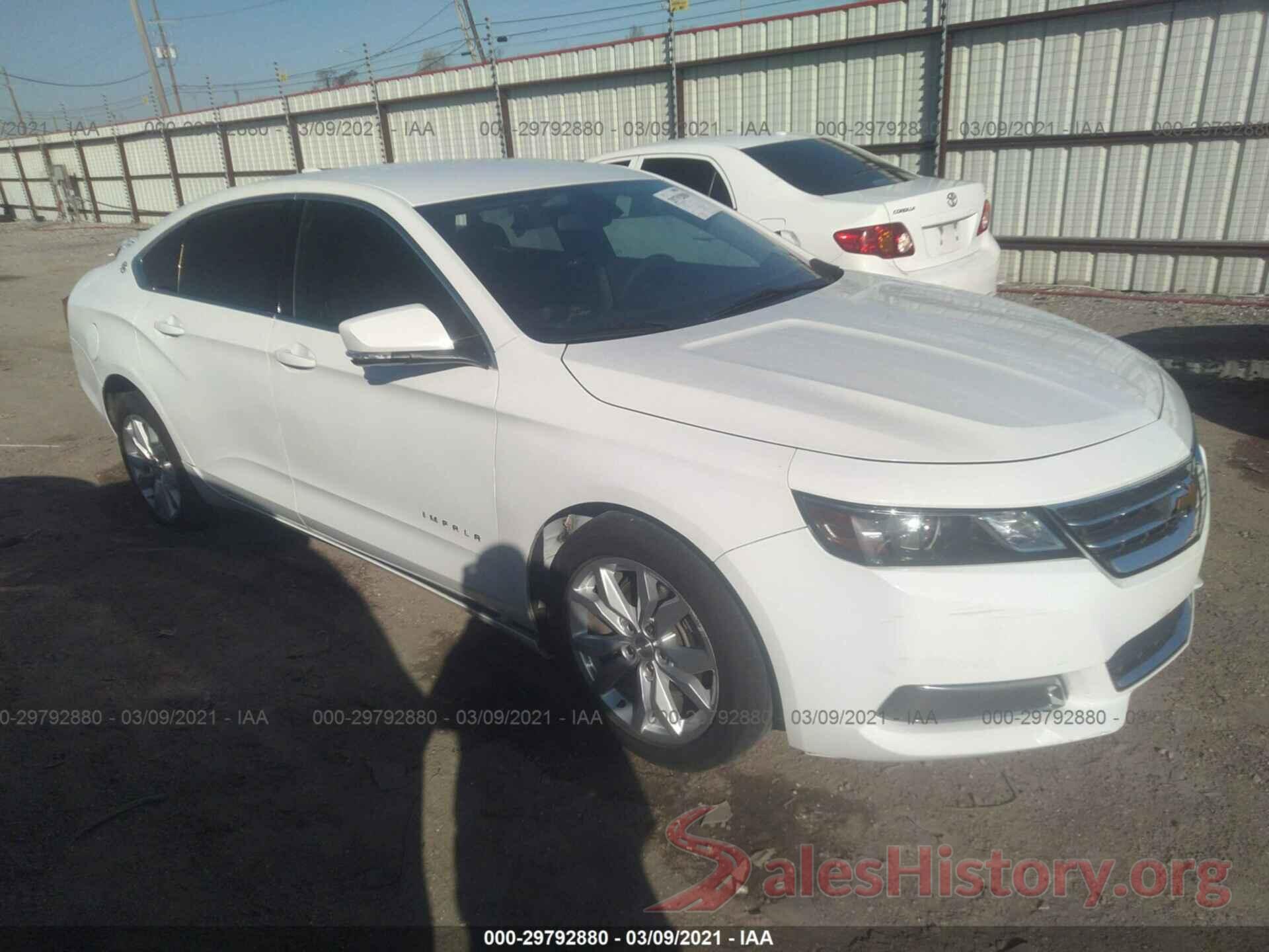 2G1105SA7H9160118 2017 CHEVROLET IMPALA