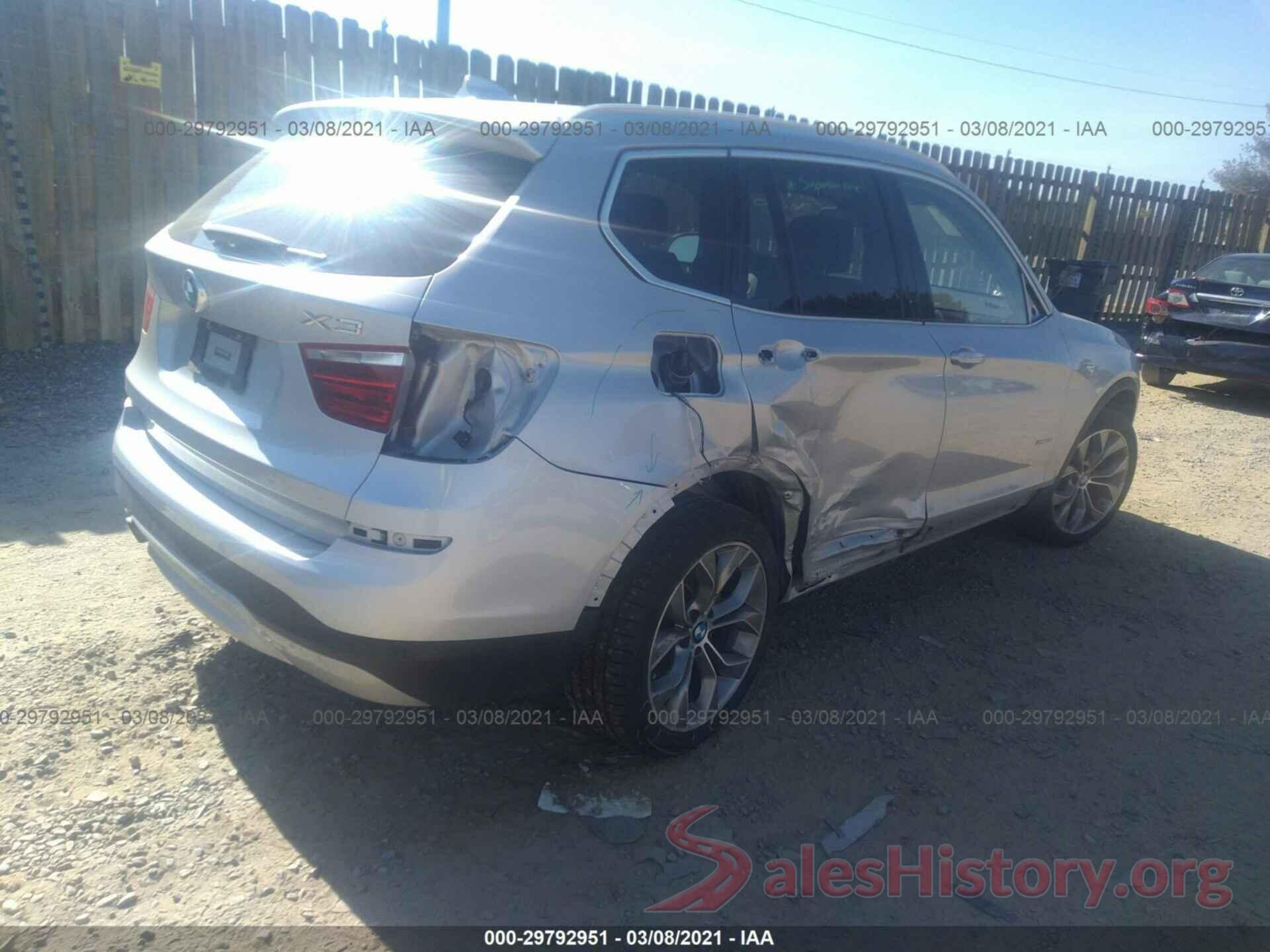 5UXWX9C50G0D81359 2016 BMW X3