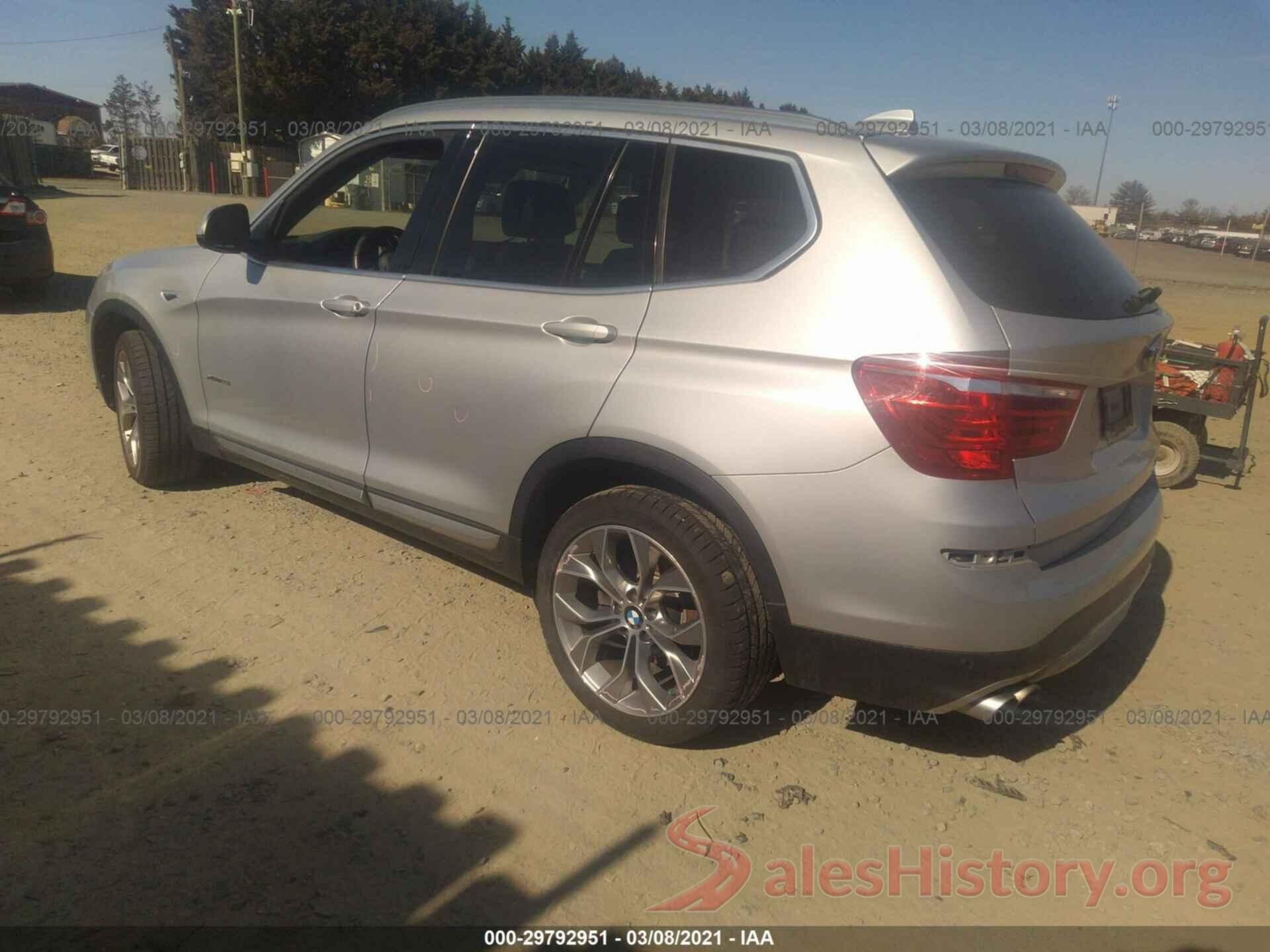 5UXWX9C50G0D81359 2016 BMW X3