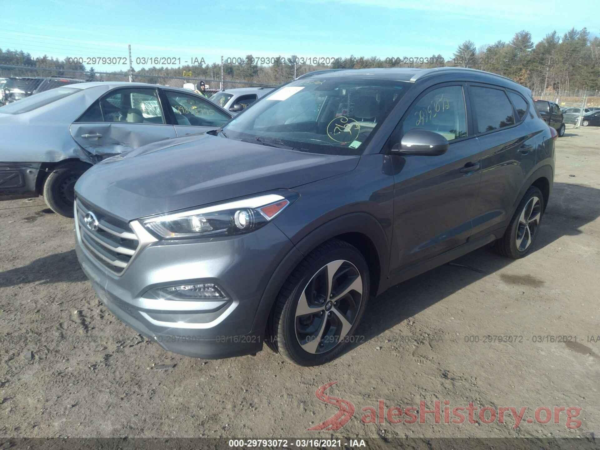 KM8J3CA40GU082941 2016 HYUNDAI TUCSON