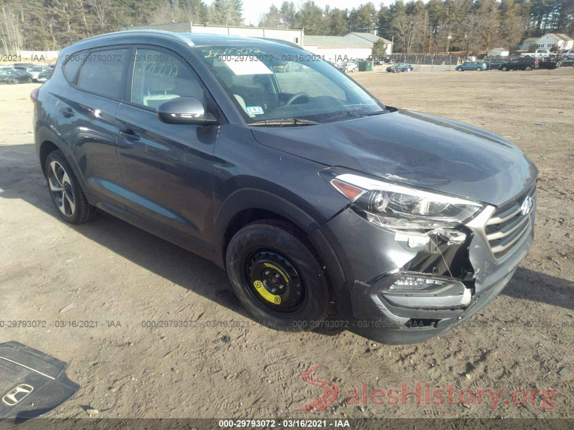 KM8J3CA40GU082941 2016 HYUNDAI TUCSON