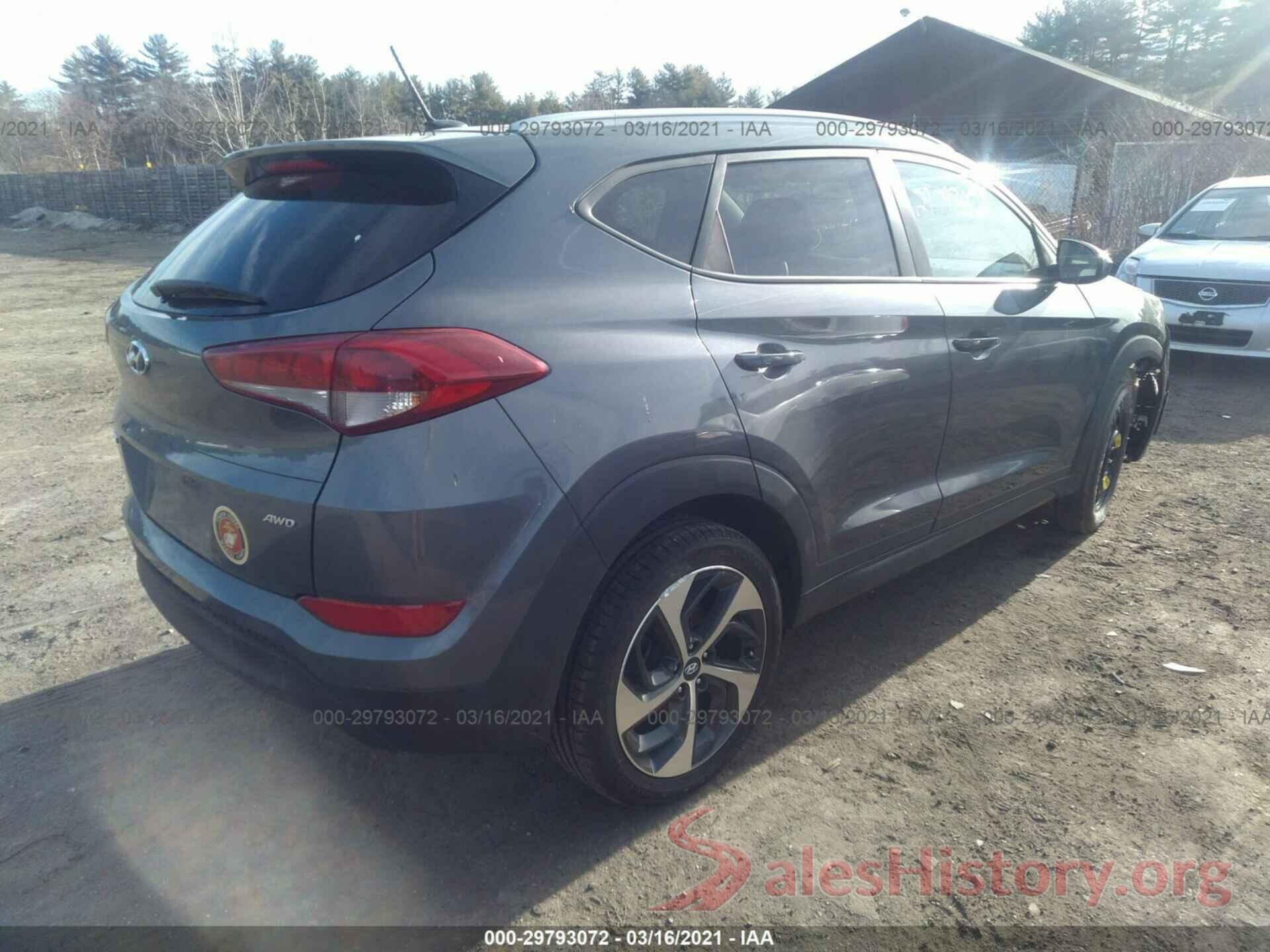 KM8J3CA40GU082941 2016 HYUNDAI TUCSON